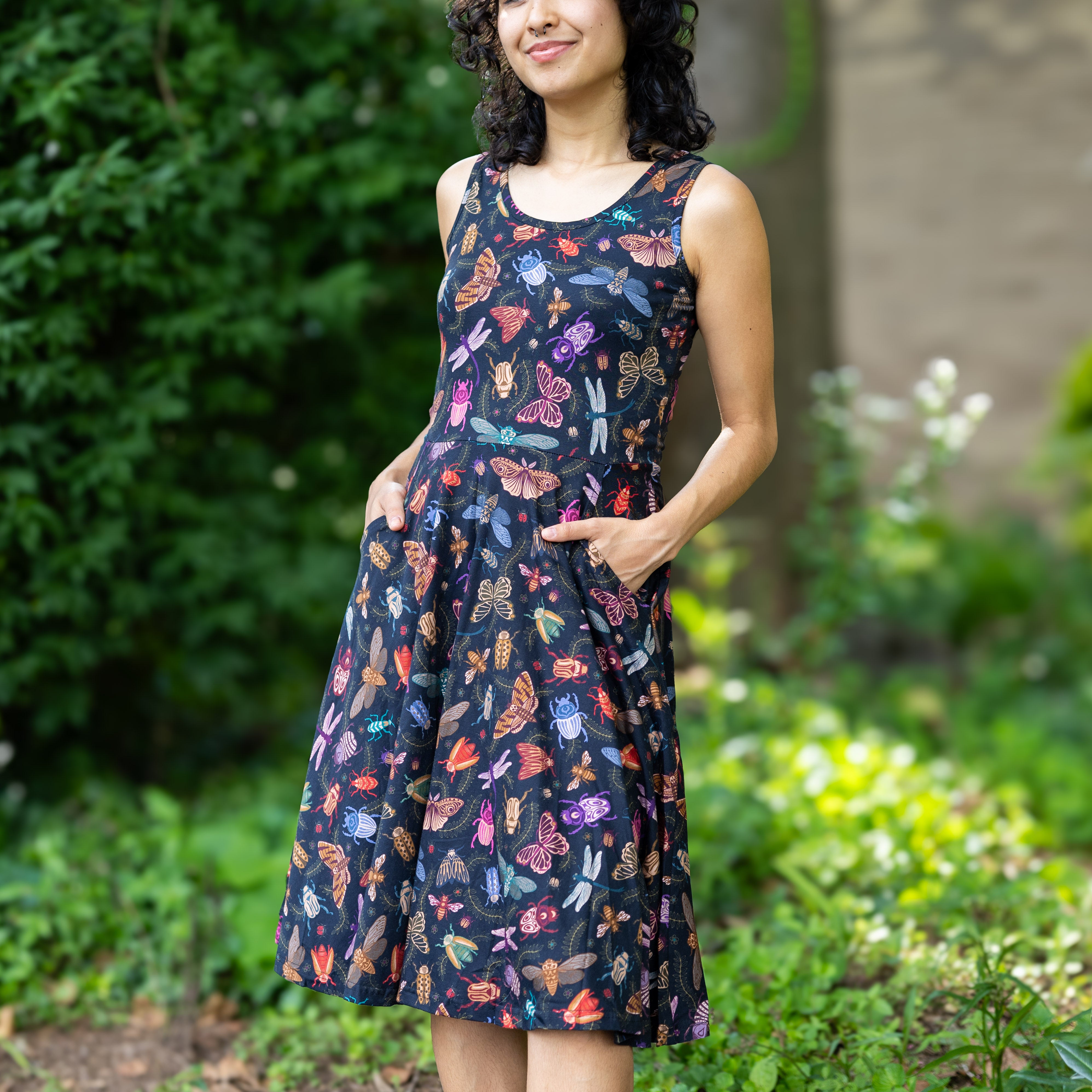 Doodle Bugs Sleeveless Twirl Dress