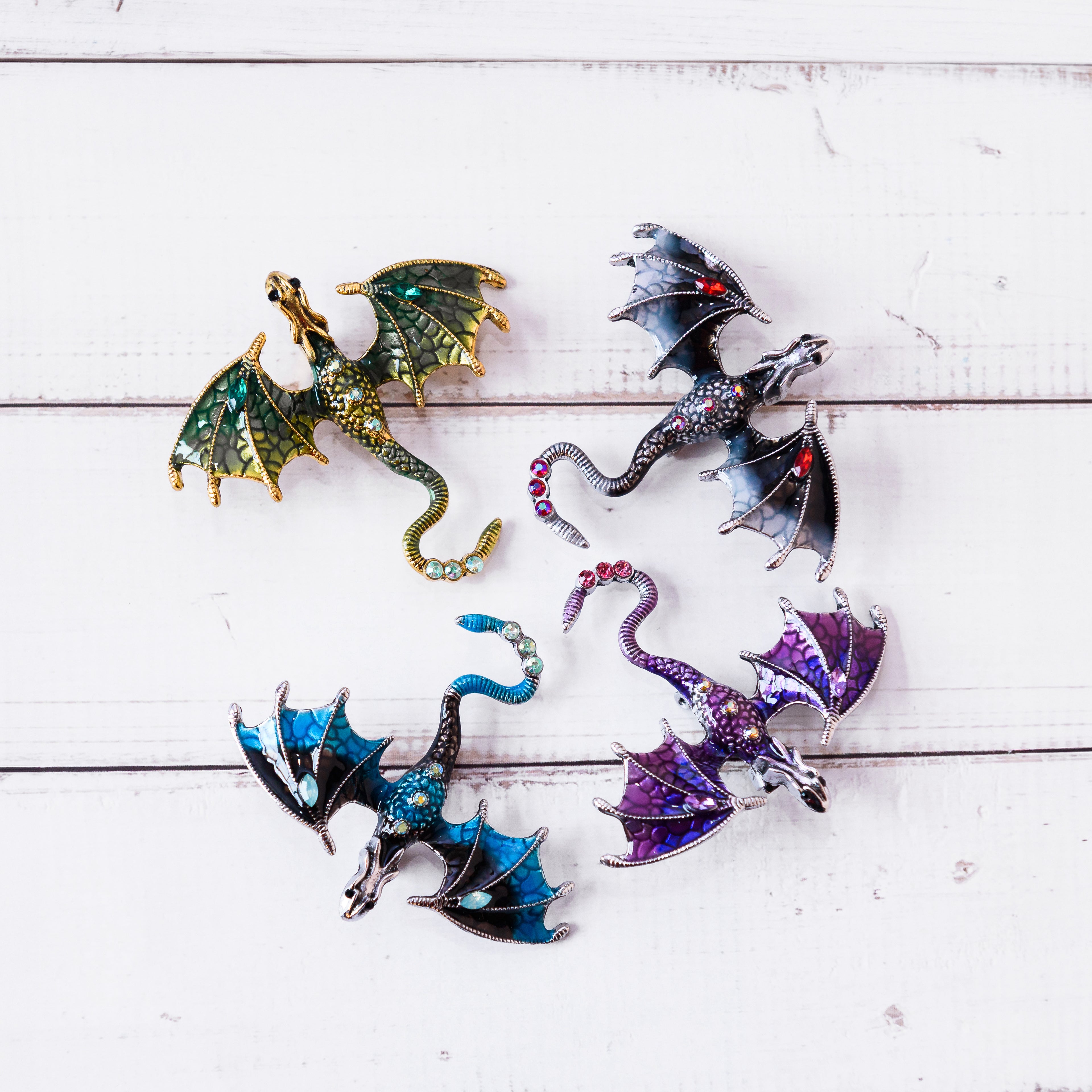 Dragons Pins Set