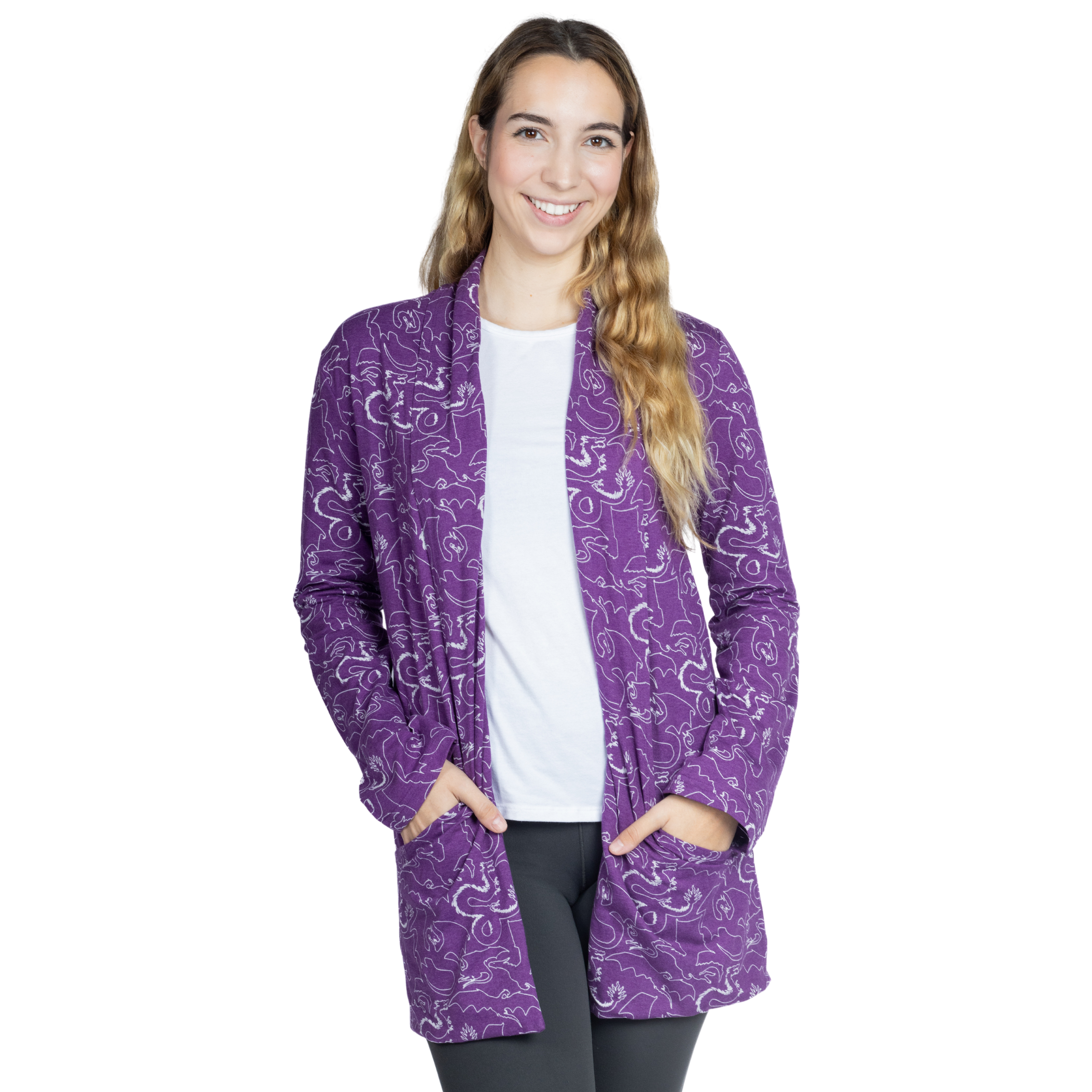 Dragons Burnout Cardigan