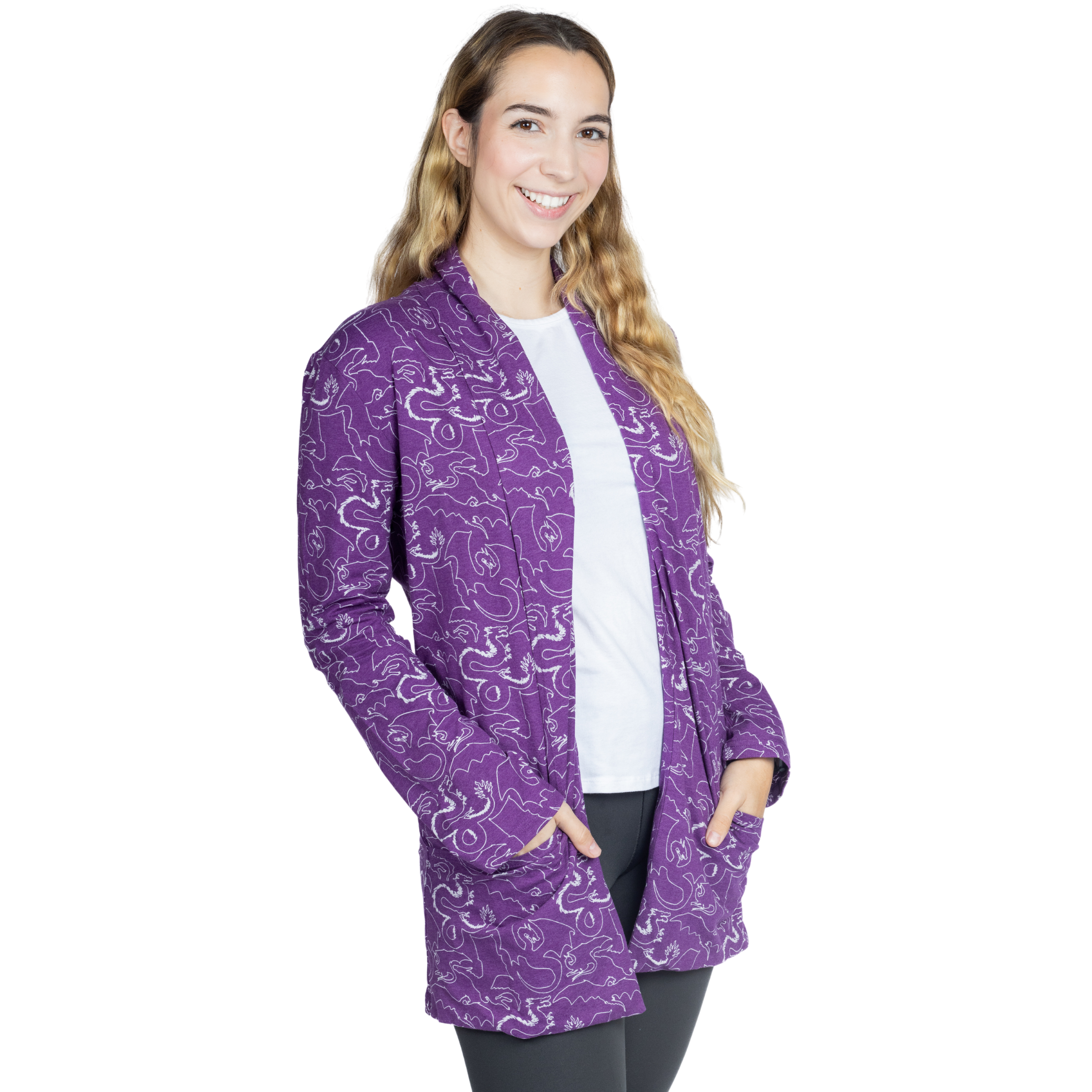 Dragons Burnout Cardigan