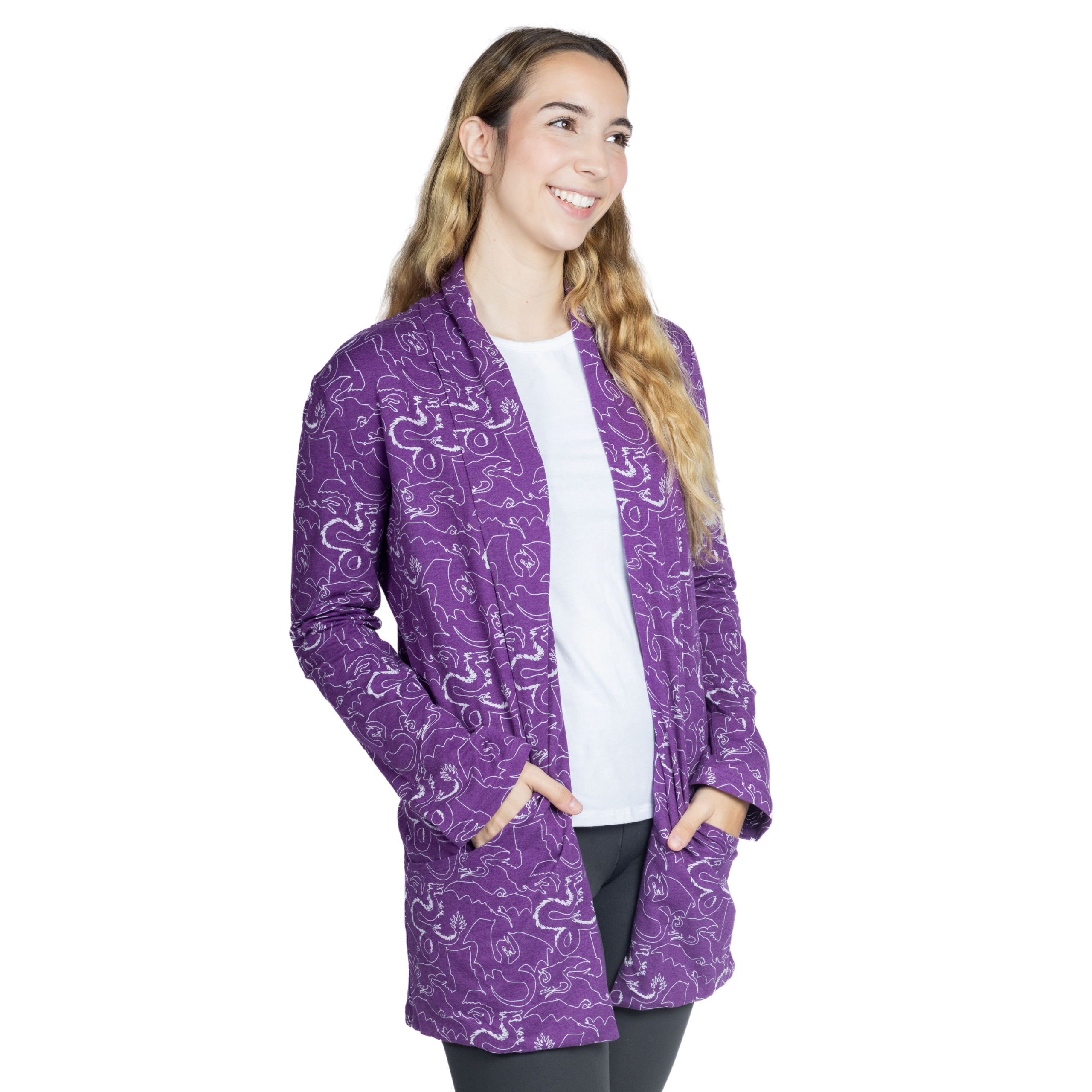 Dragons Burnout Cardigan