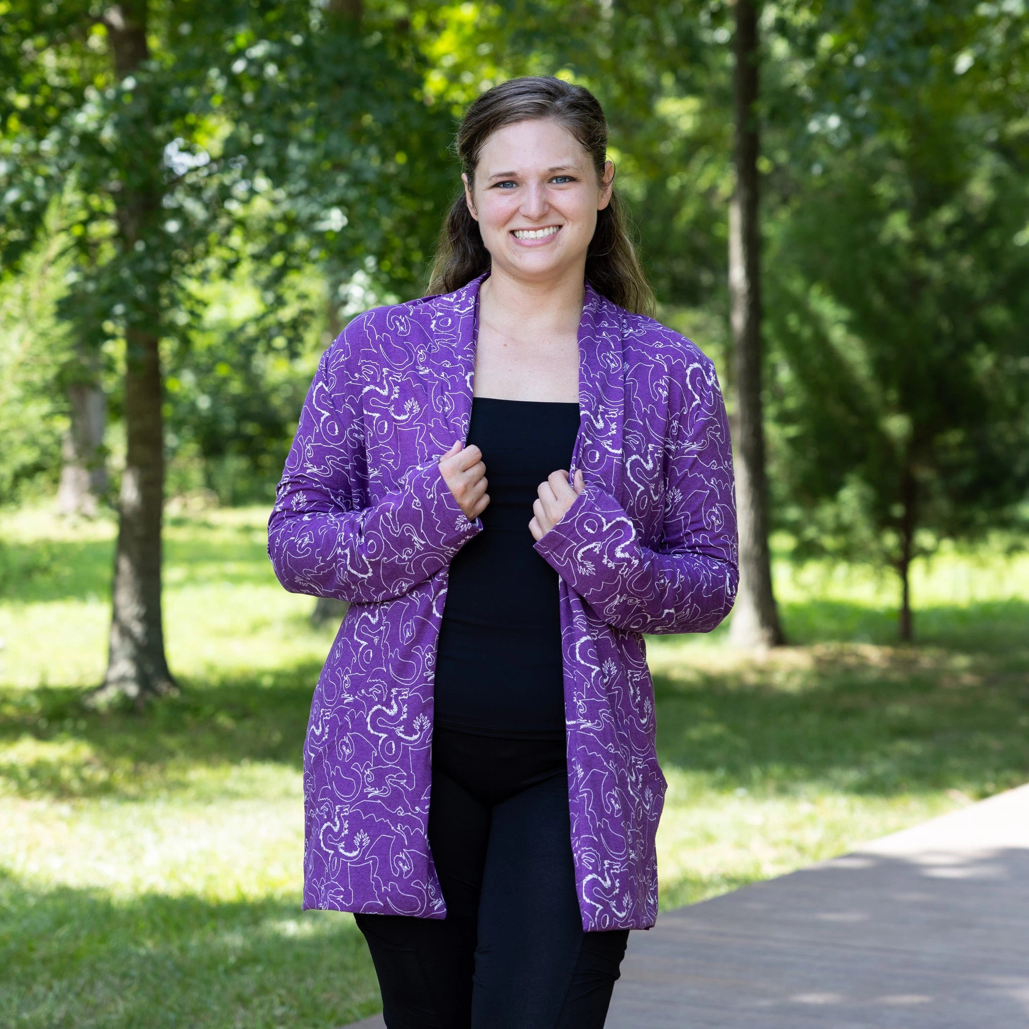 Dragons Burnout Cardigan