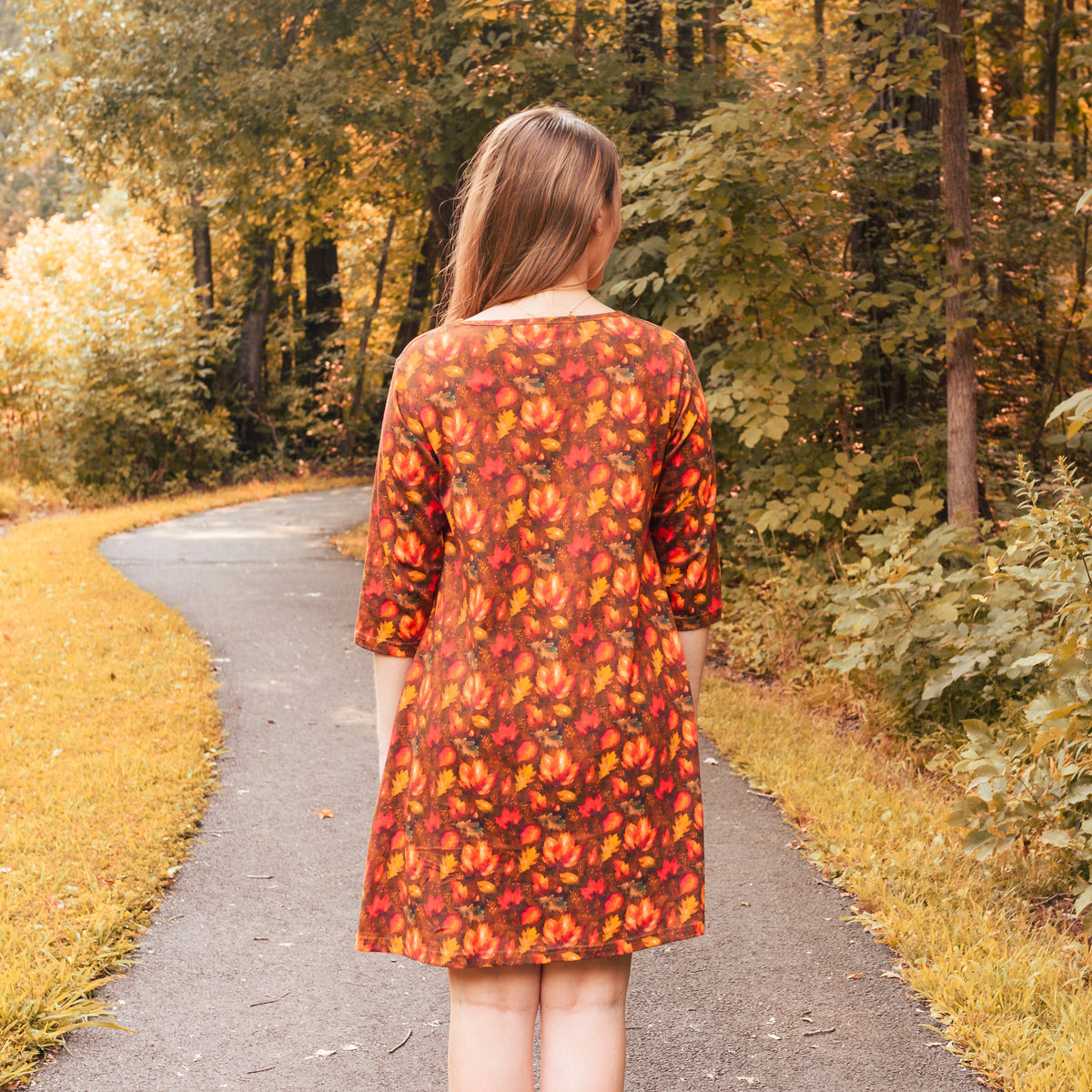Falling For You Long Tunic with Pockets