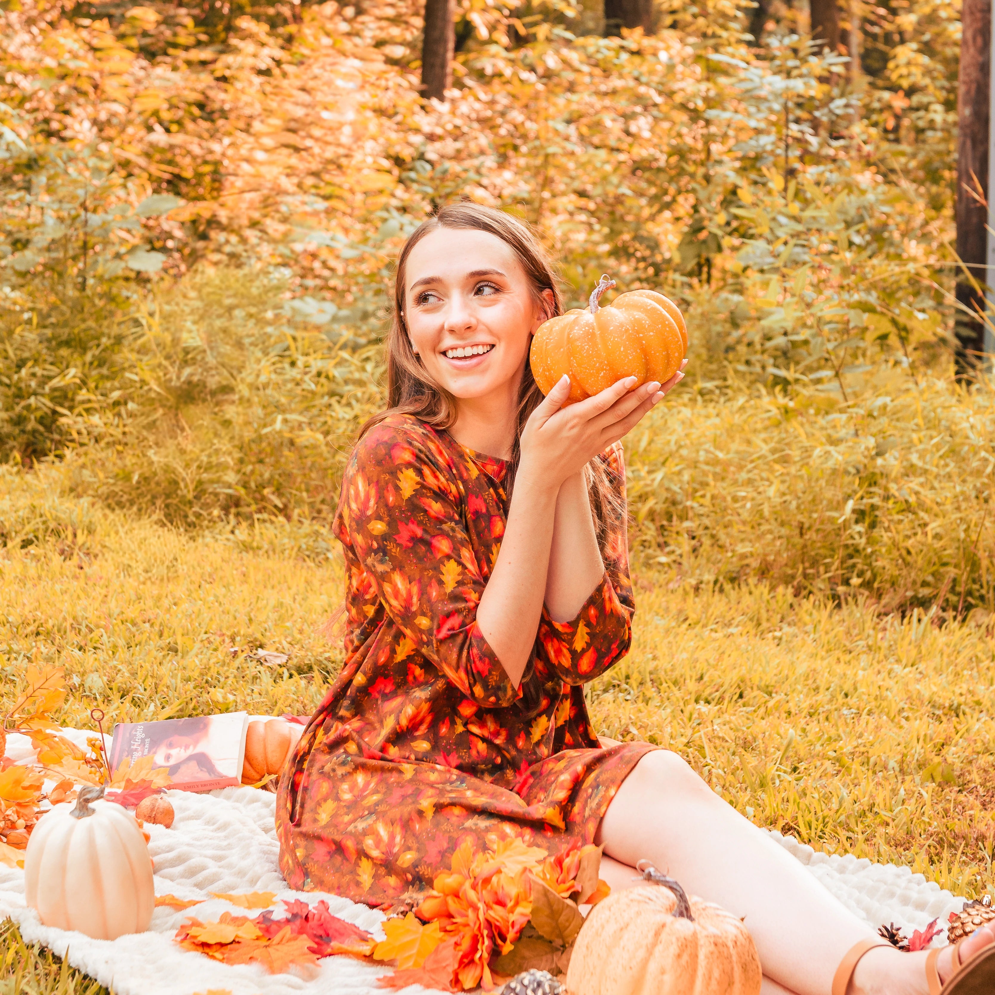 Falling For You Long Tunic with Pockets