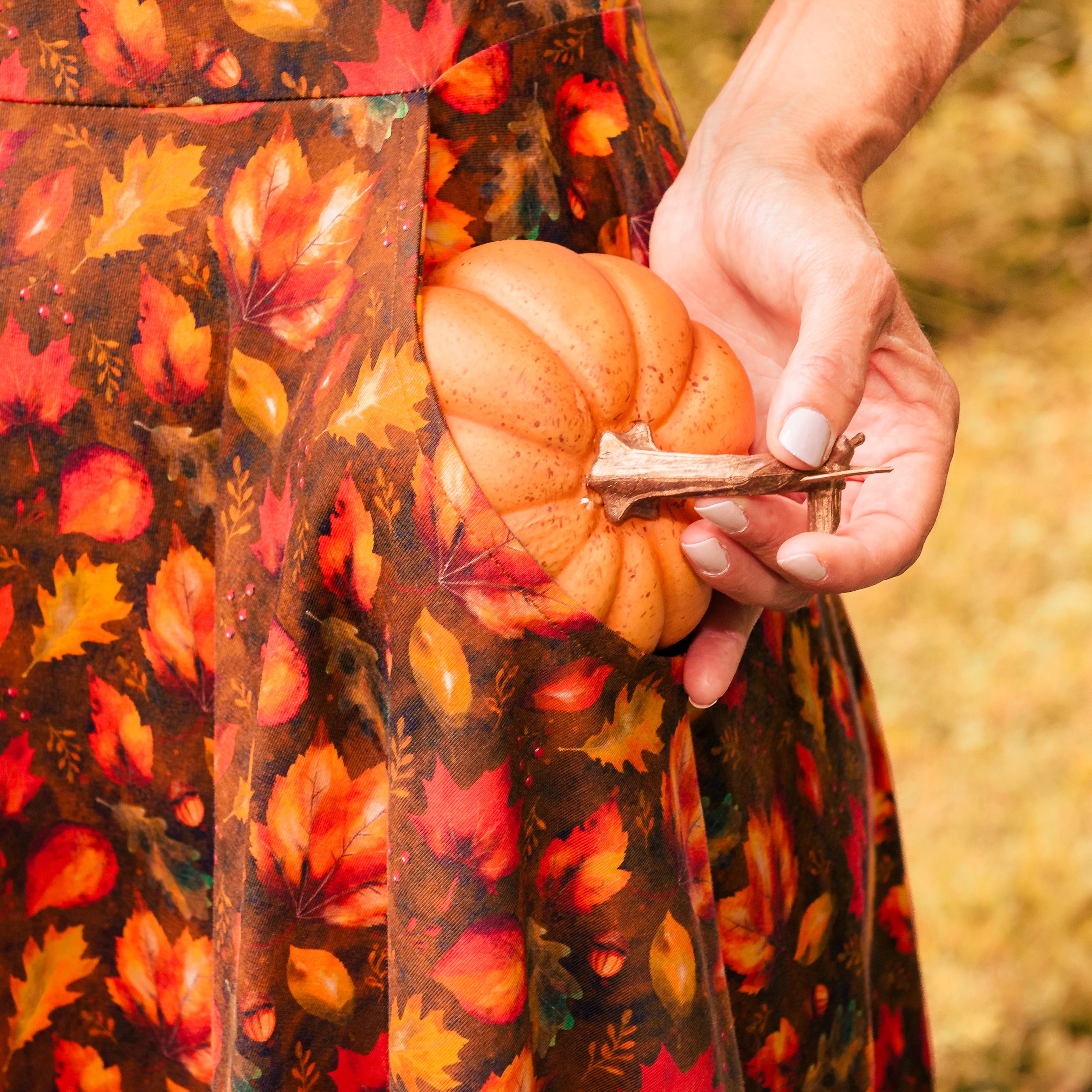 Falling For You Twirl Dress with Pockets