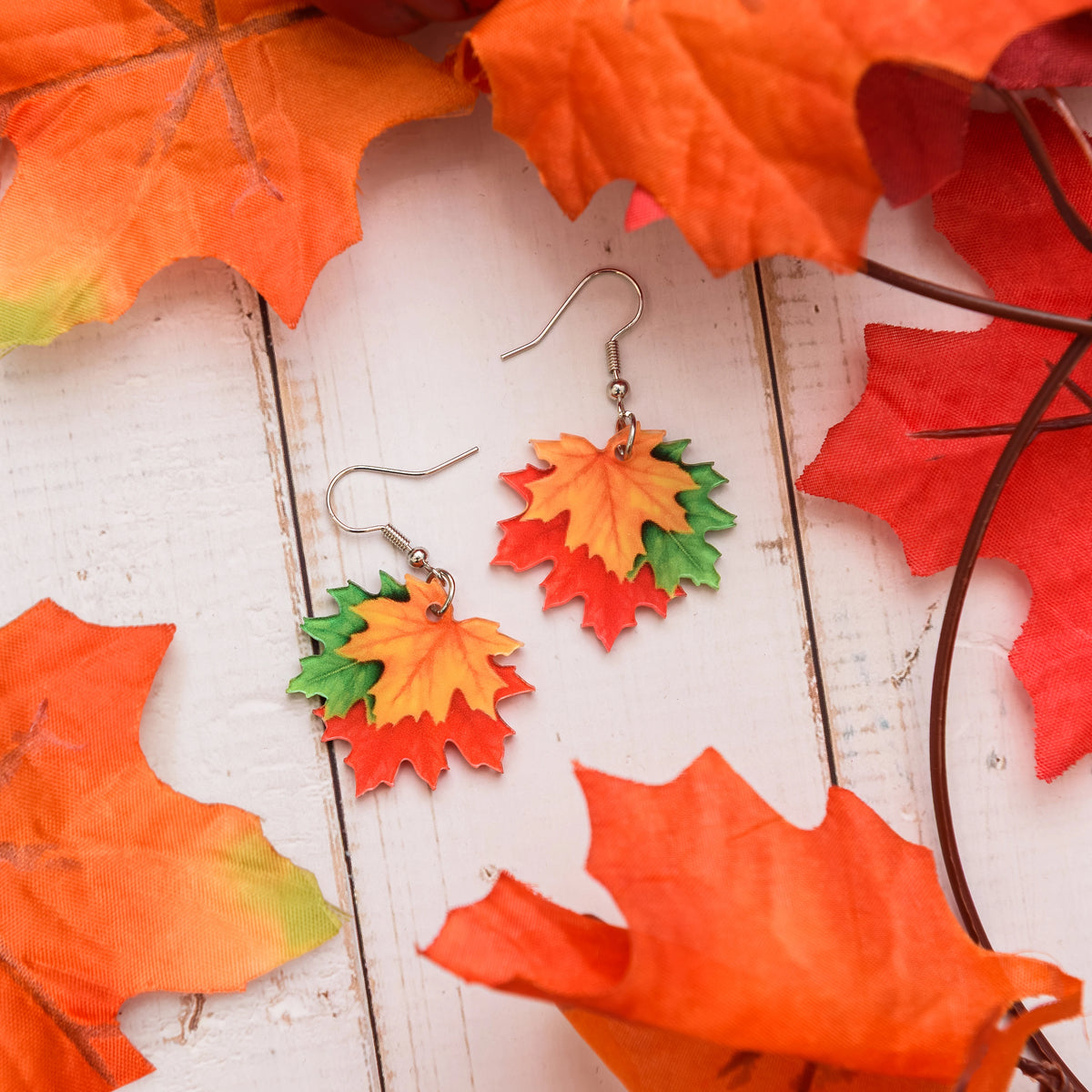 Fall Leaves Earrings