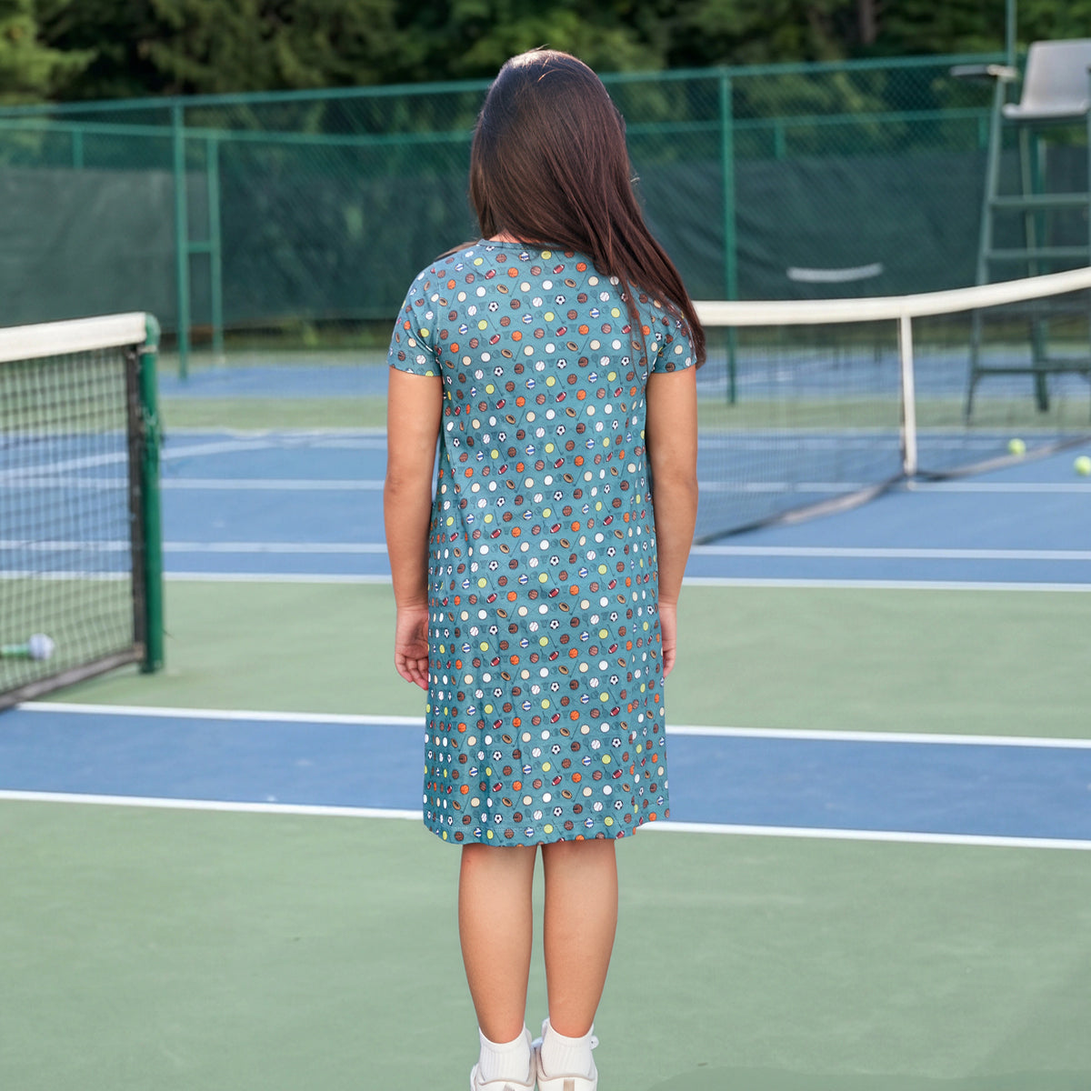Field Day Kids A-Line Dress with Pockets