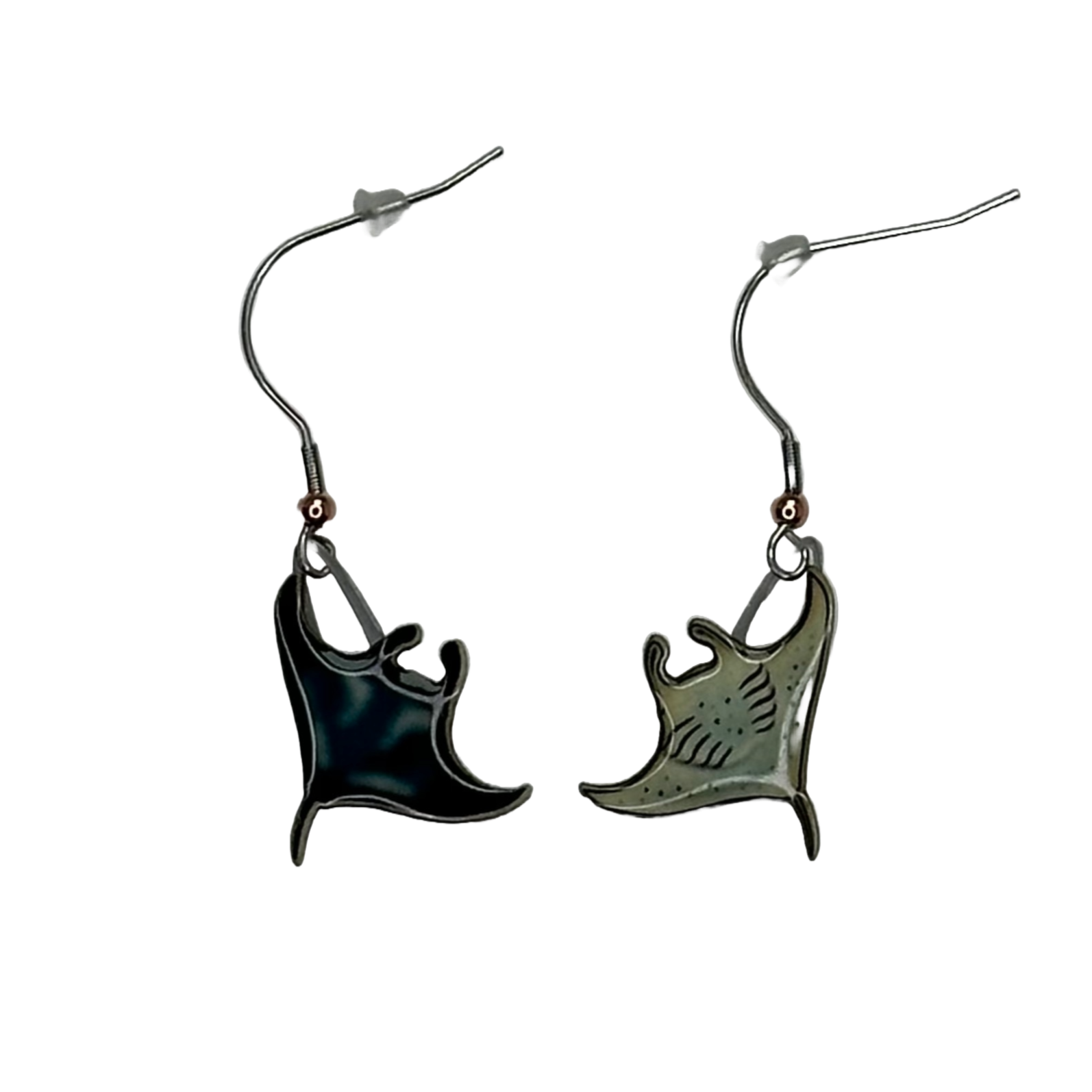 Manta Ray Earrings