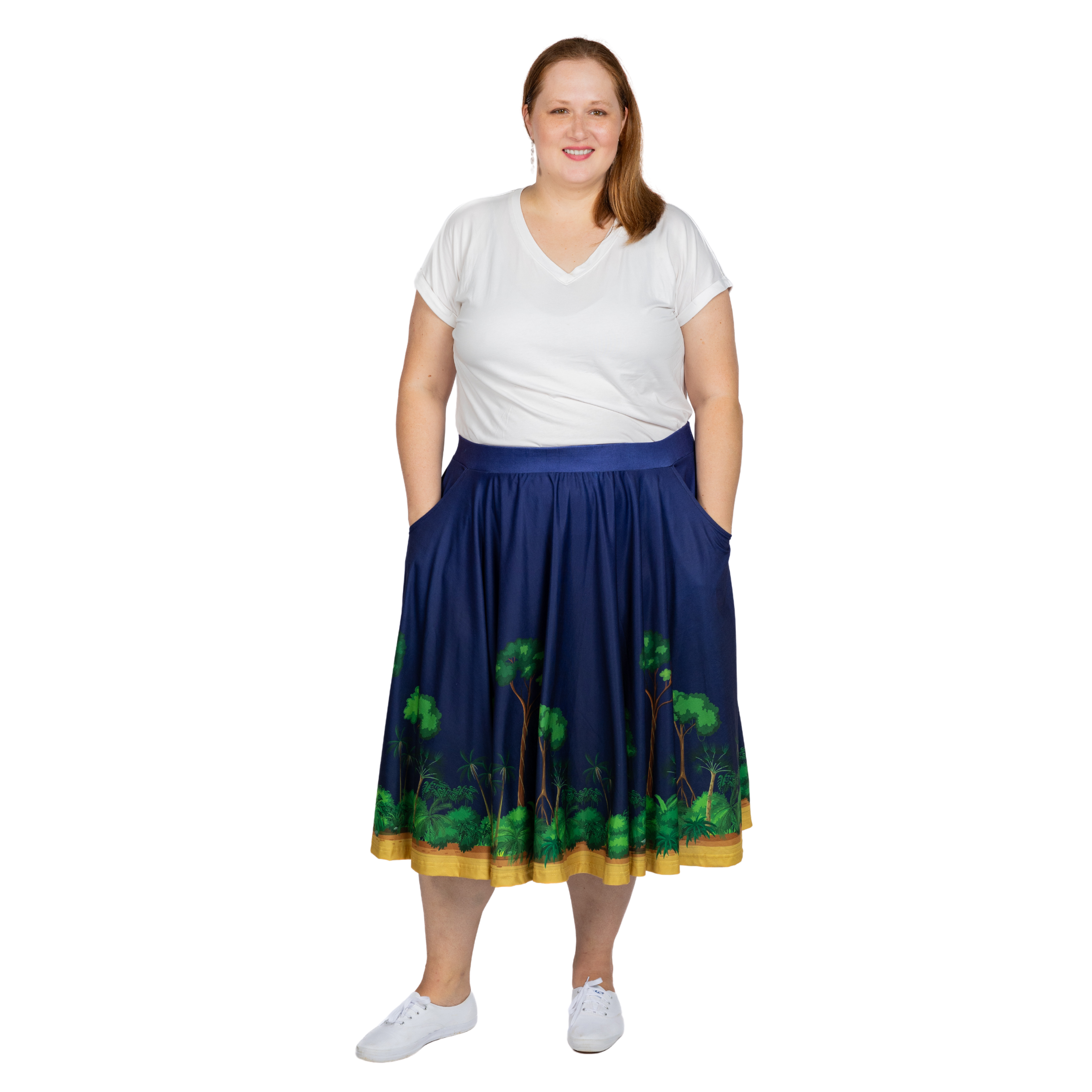 Forest Layers Twirl Skirt