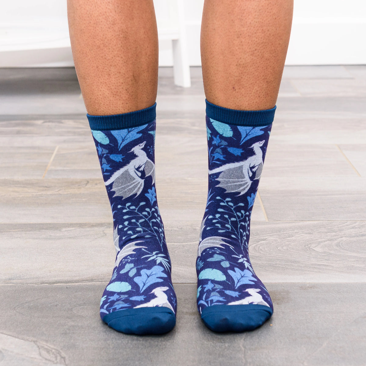 Garden of Dragons Crew Socks