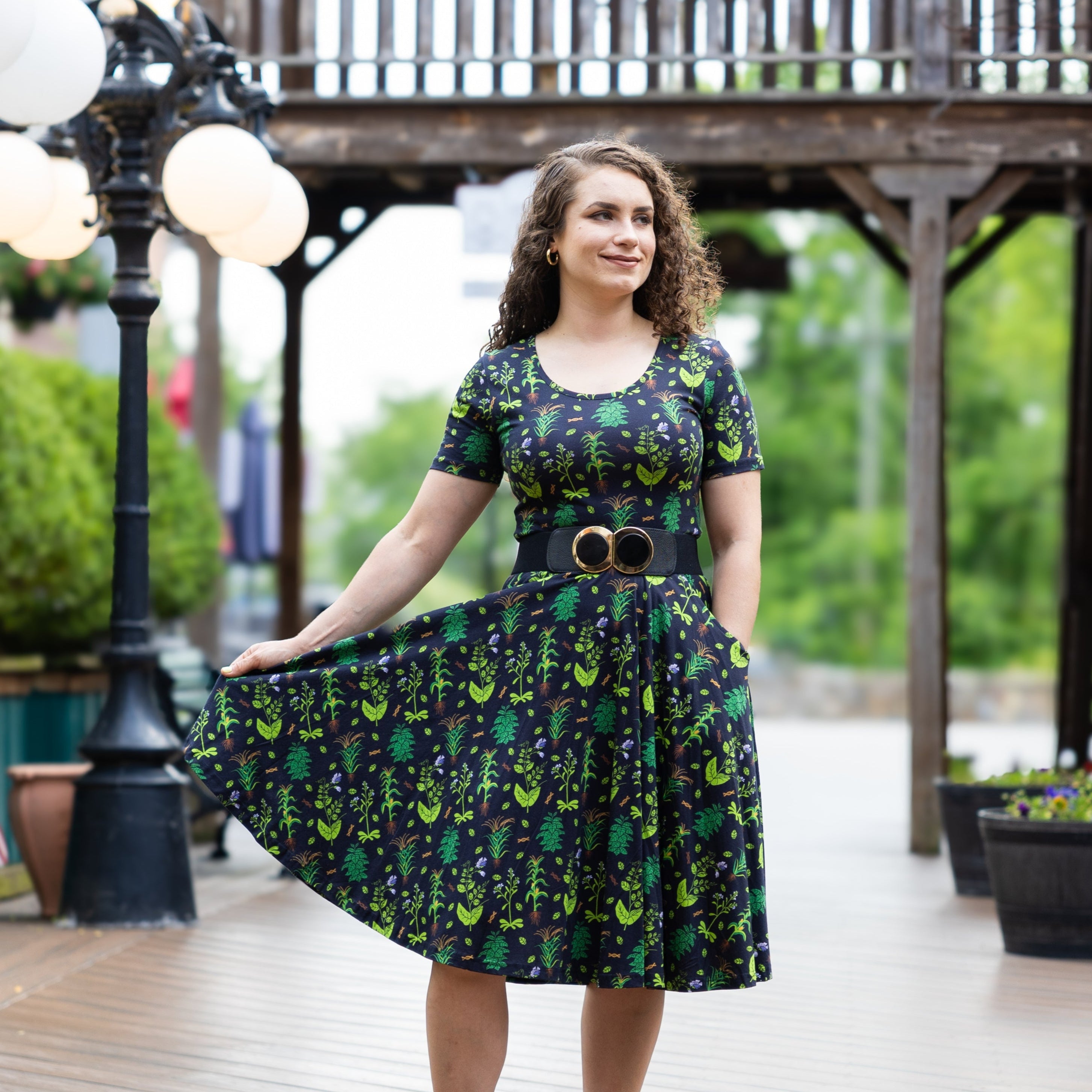 Genetic Plants Twirl Dress