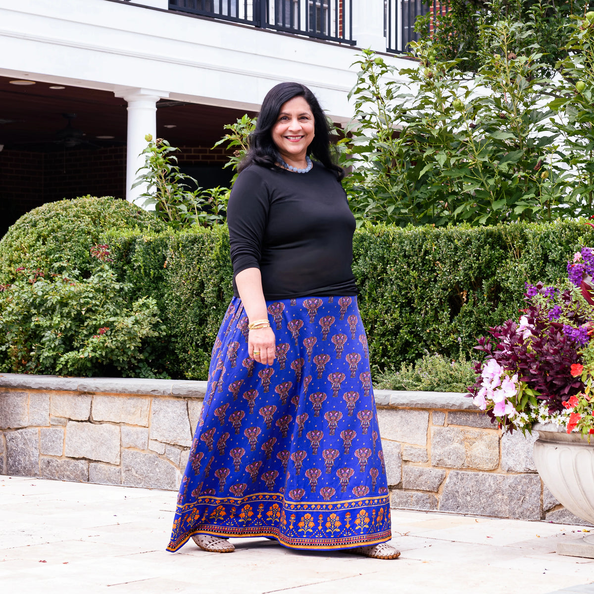 Hathi Maxi Skirt with Pockets
