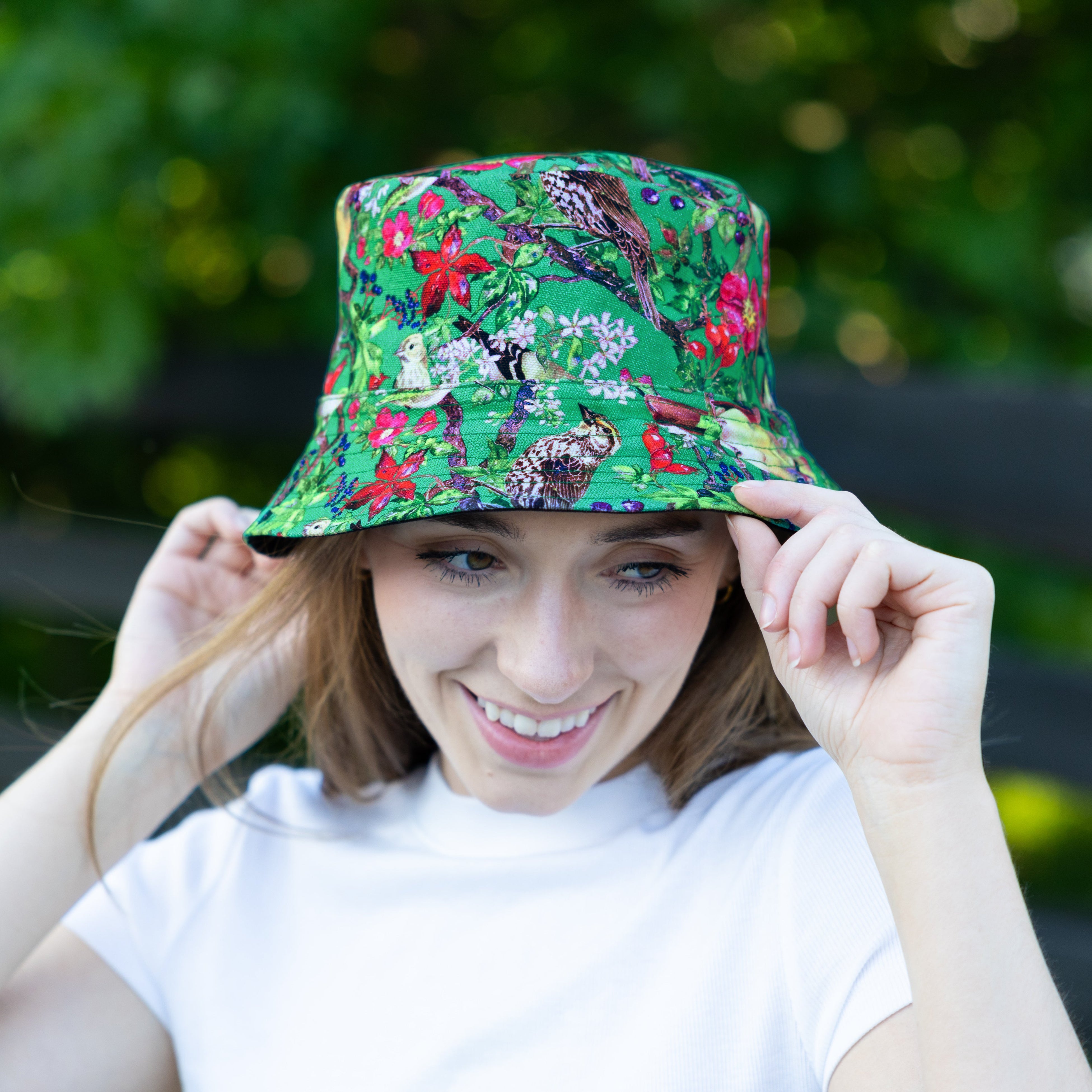 Hen's Parade Reversible Bucket Hat