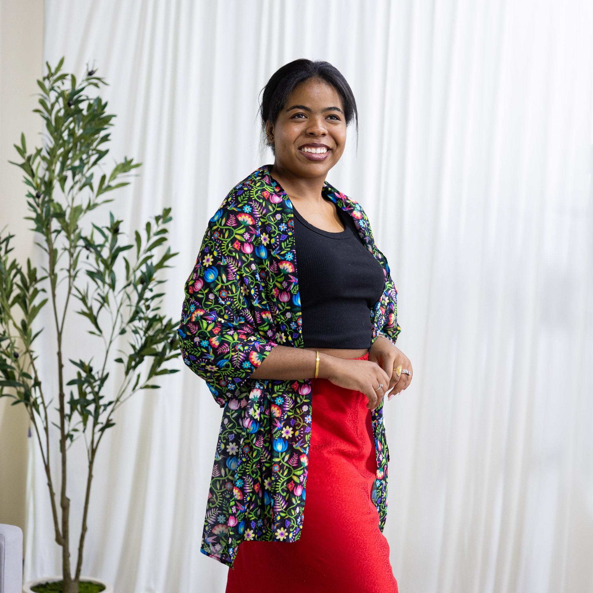 Hummingbirds Paradise Scarf