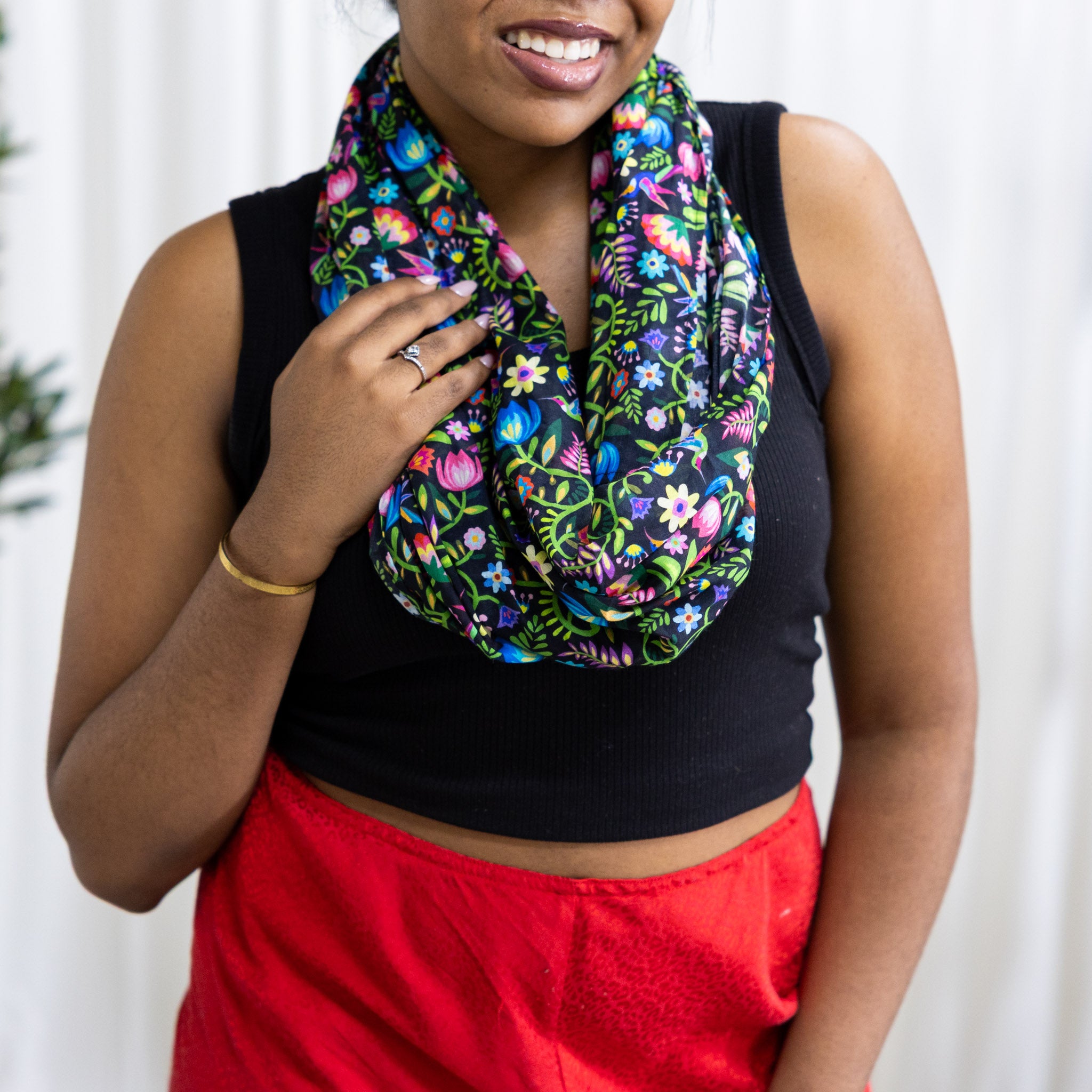 Hummingbirds Paradise Scarf