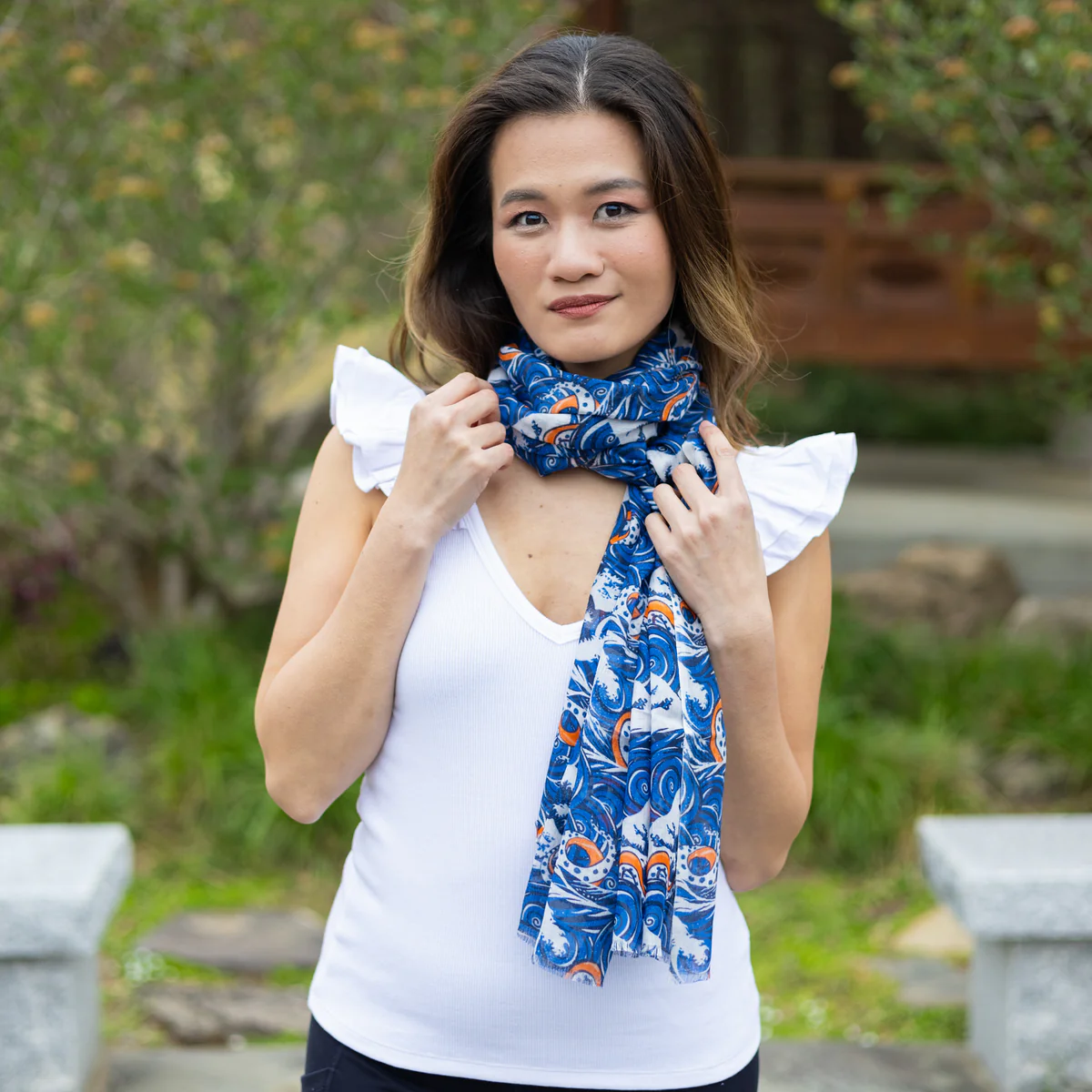Release the Kraken Scarf Sample
