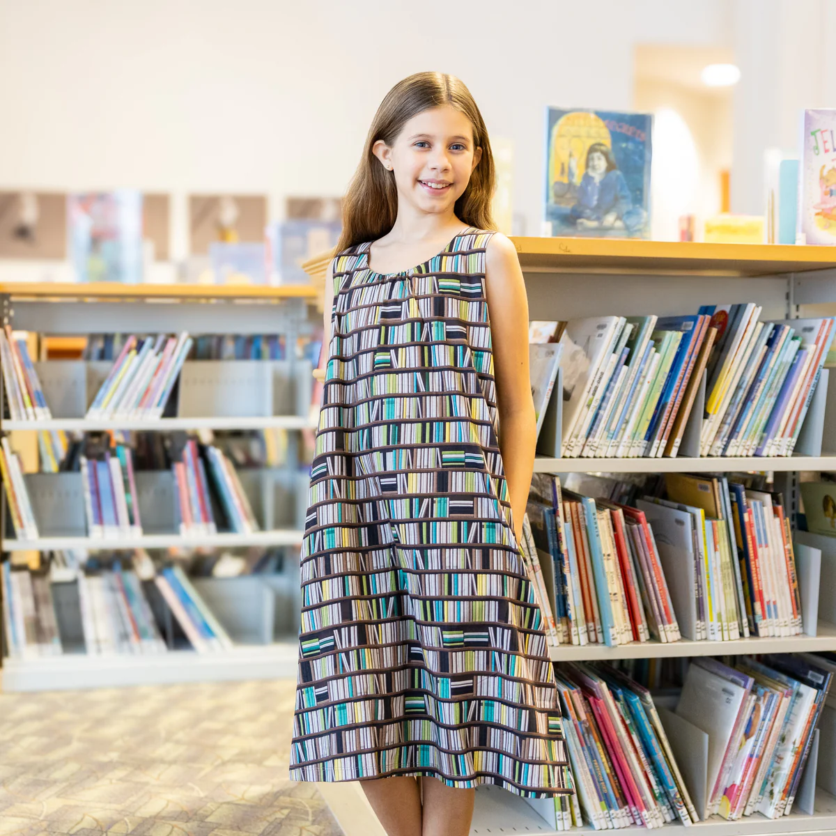 Vintage Volumes Kids Dress Sample - 7/8 YEARS