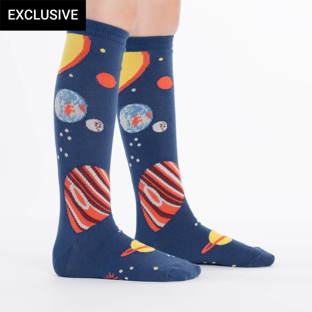 Planets Junior Knee High Socks