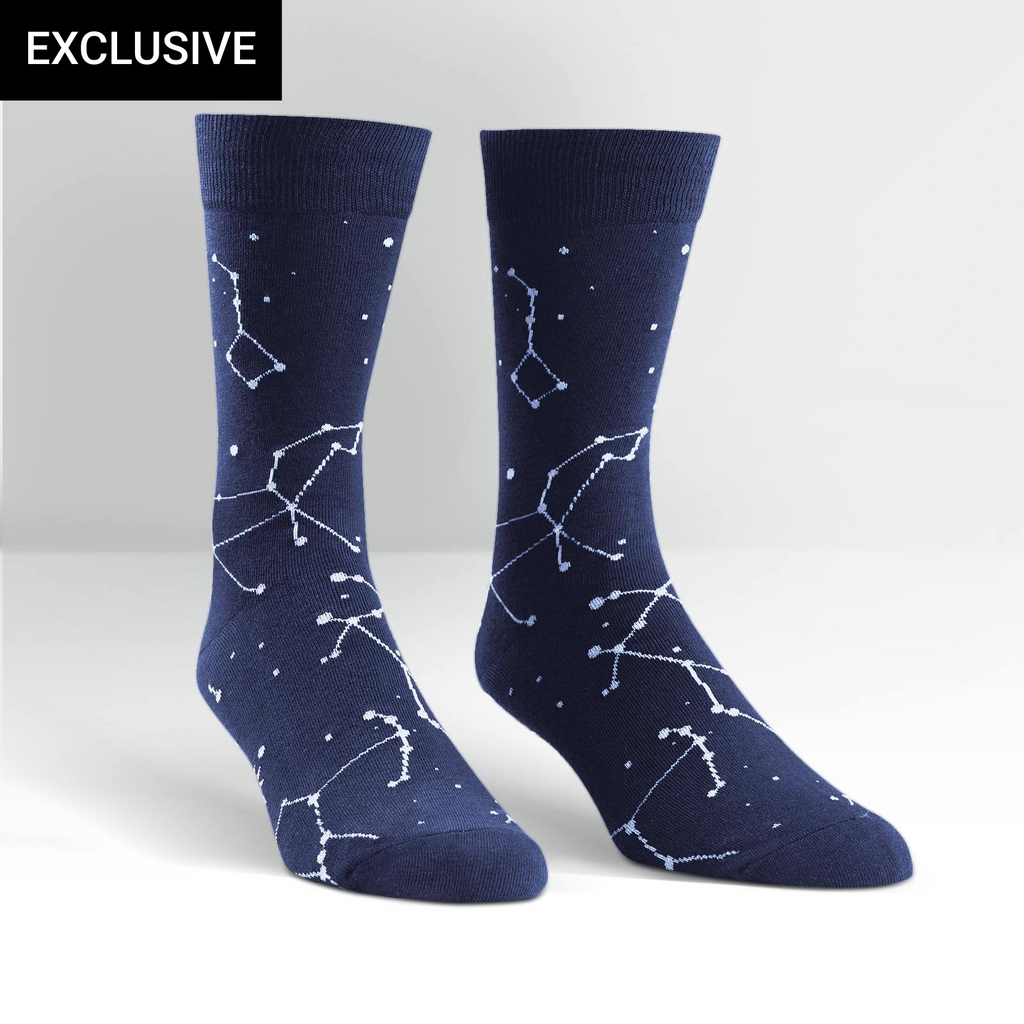 Constellations Glow-in-the-dark Crew Socks Svaha USA