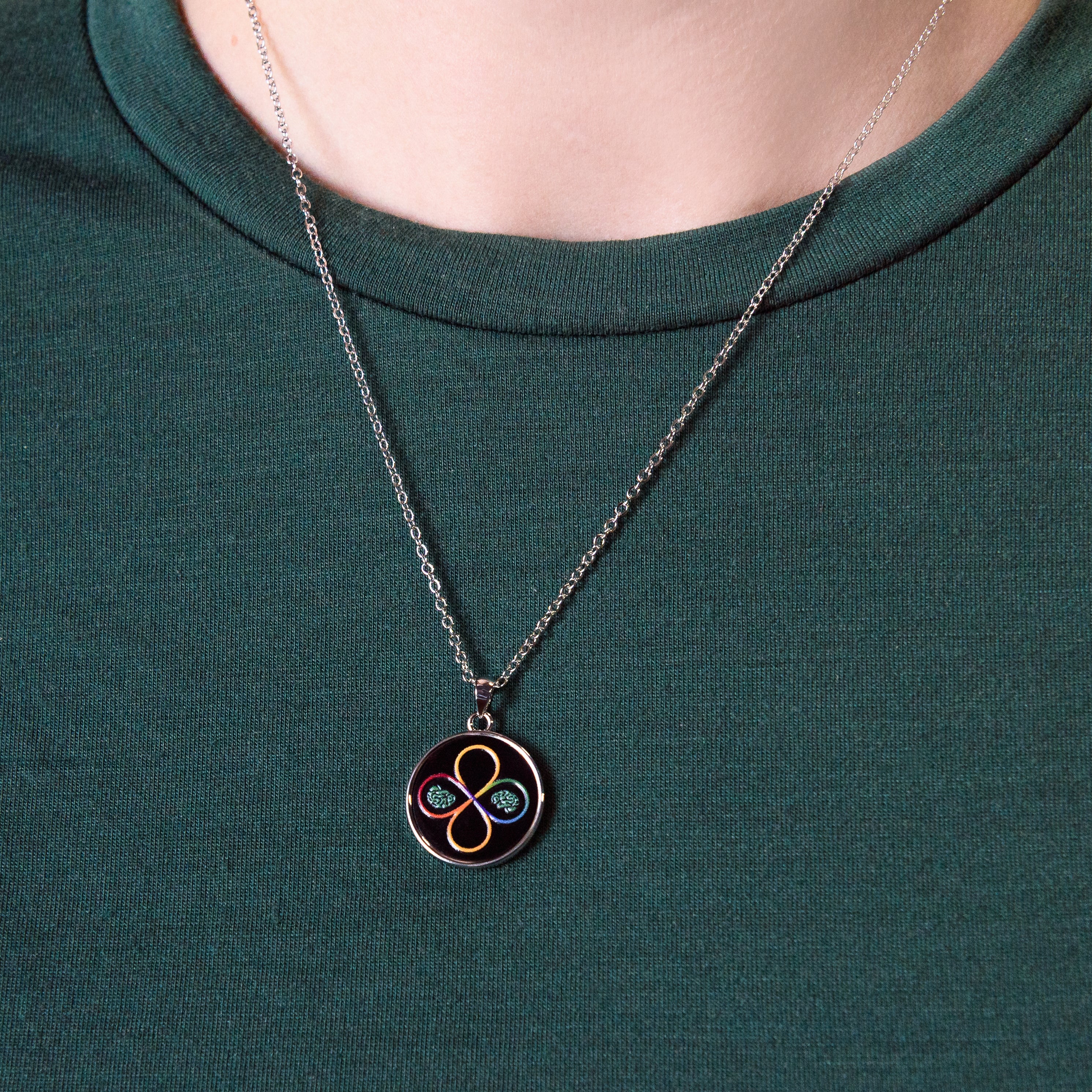 Infinite Love Stainless Steel Necklace