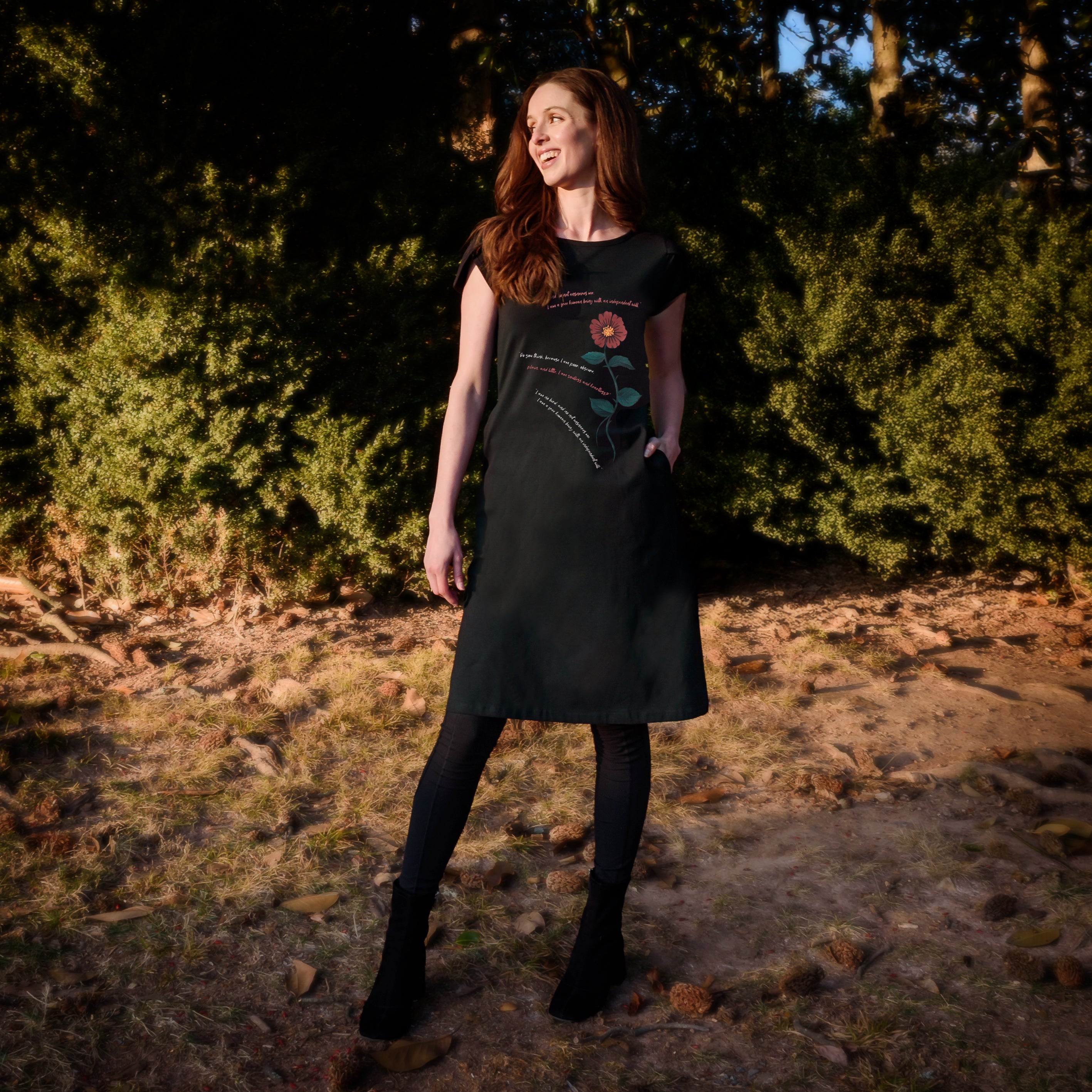 Jane Eyre Flower Sheath Dress