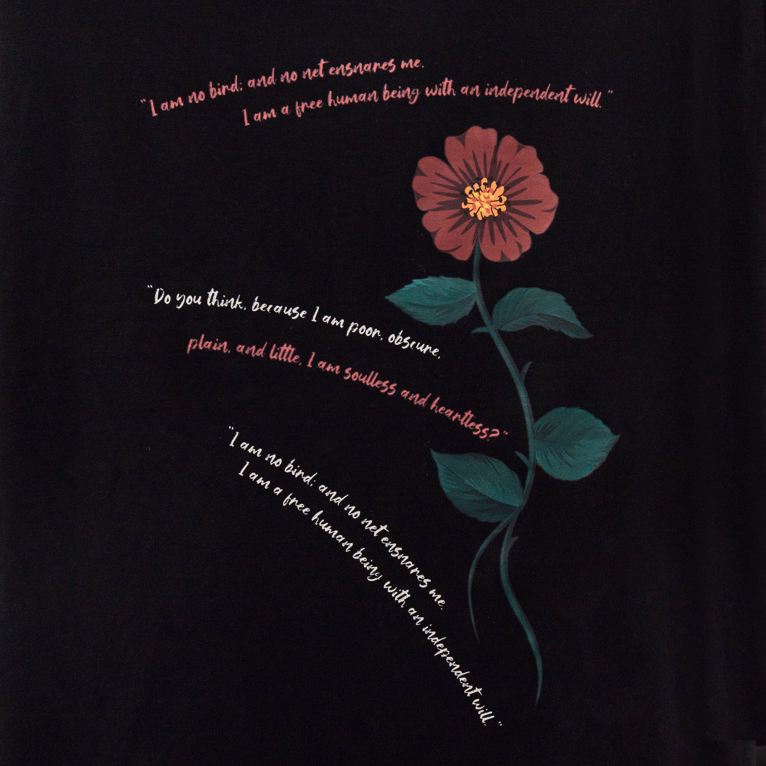 Jane Eyre Flower Sheath Dress