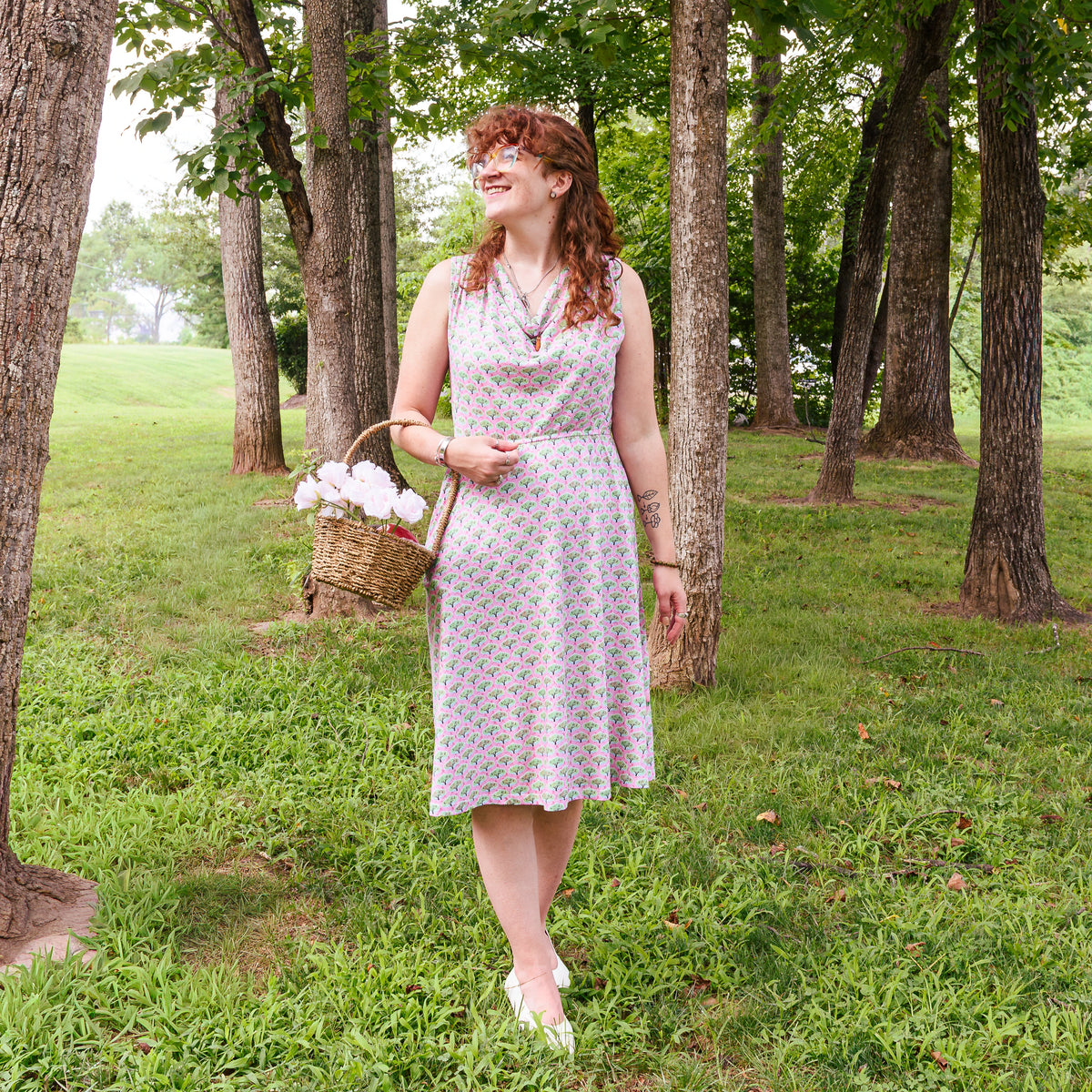 Johnny's Apple Orchard Dress with Pockets