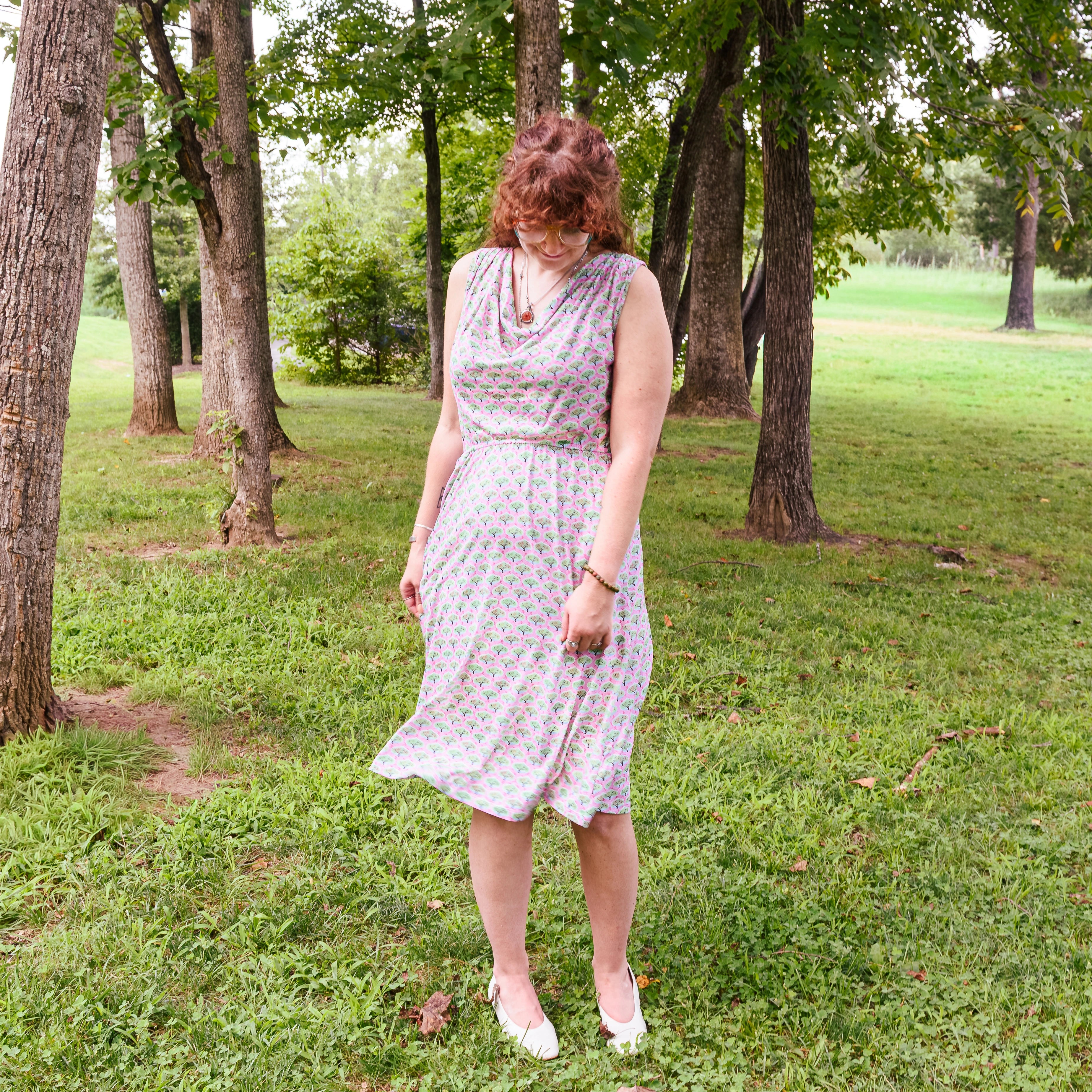 Johnny's Apple Orchard Dress with Pockets