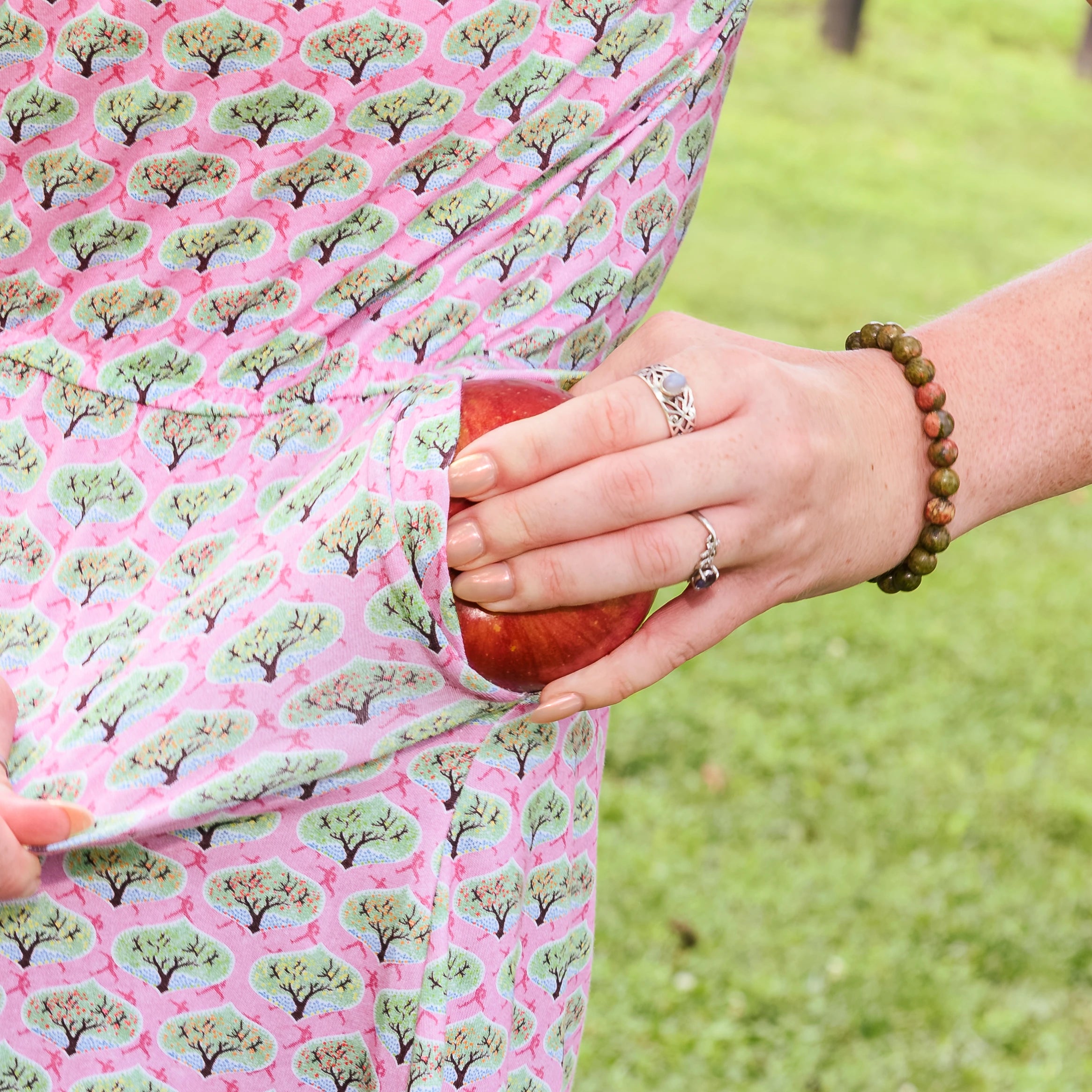 Johnny's Apple Orchard Dress with Pockets