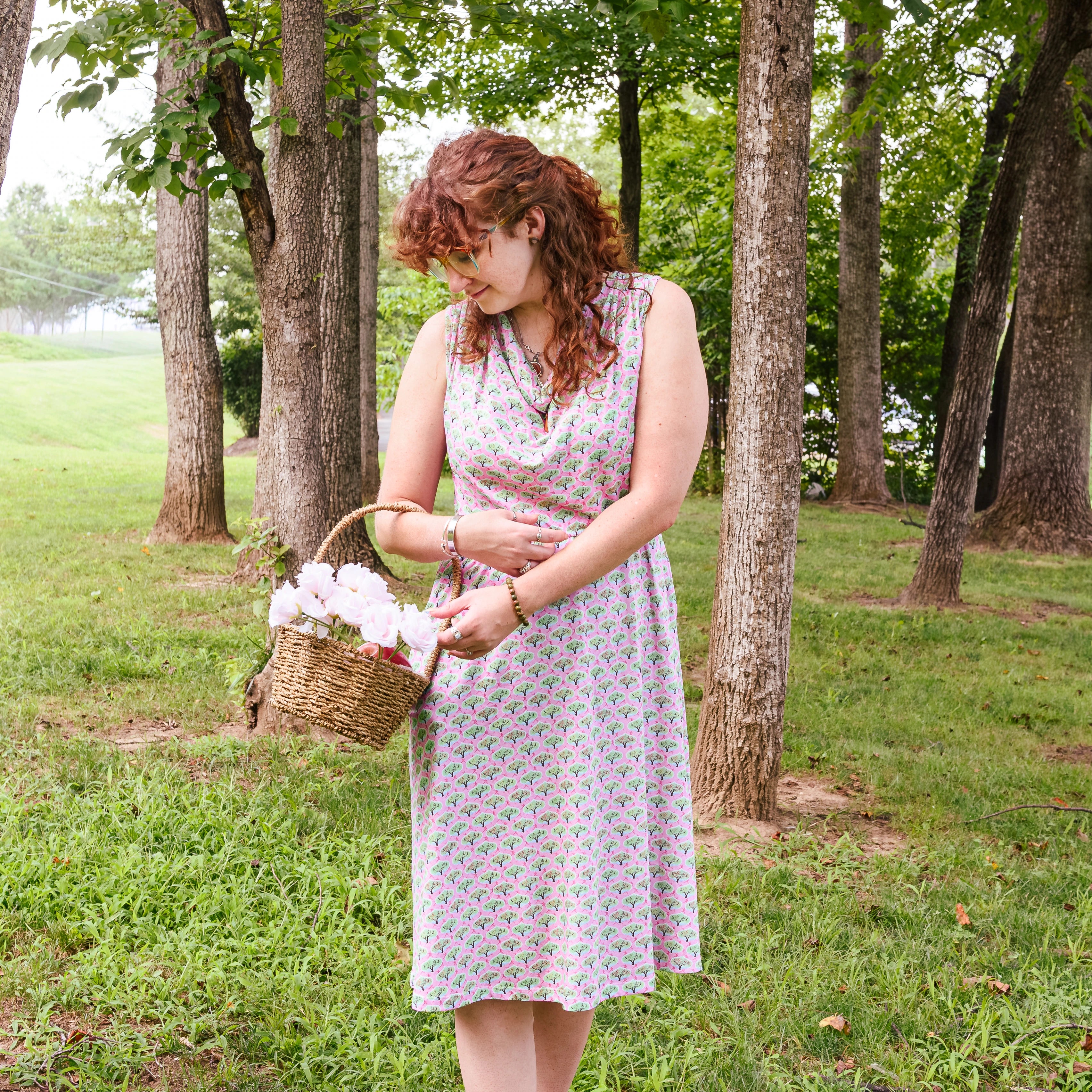 Johnny's Apple Orchard Dress with Pockets