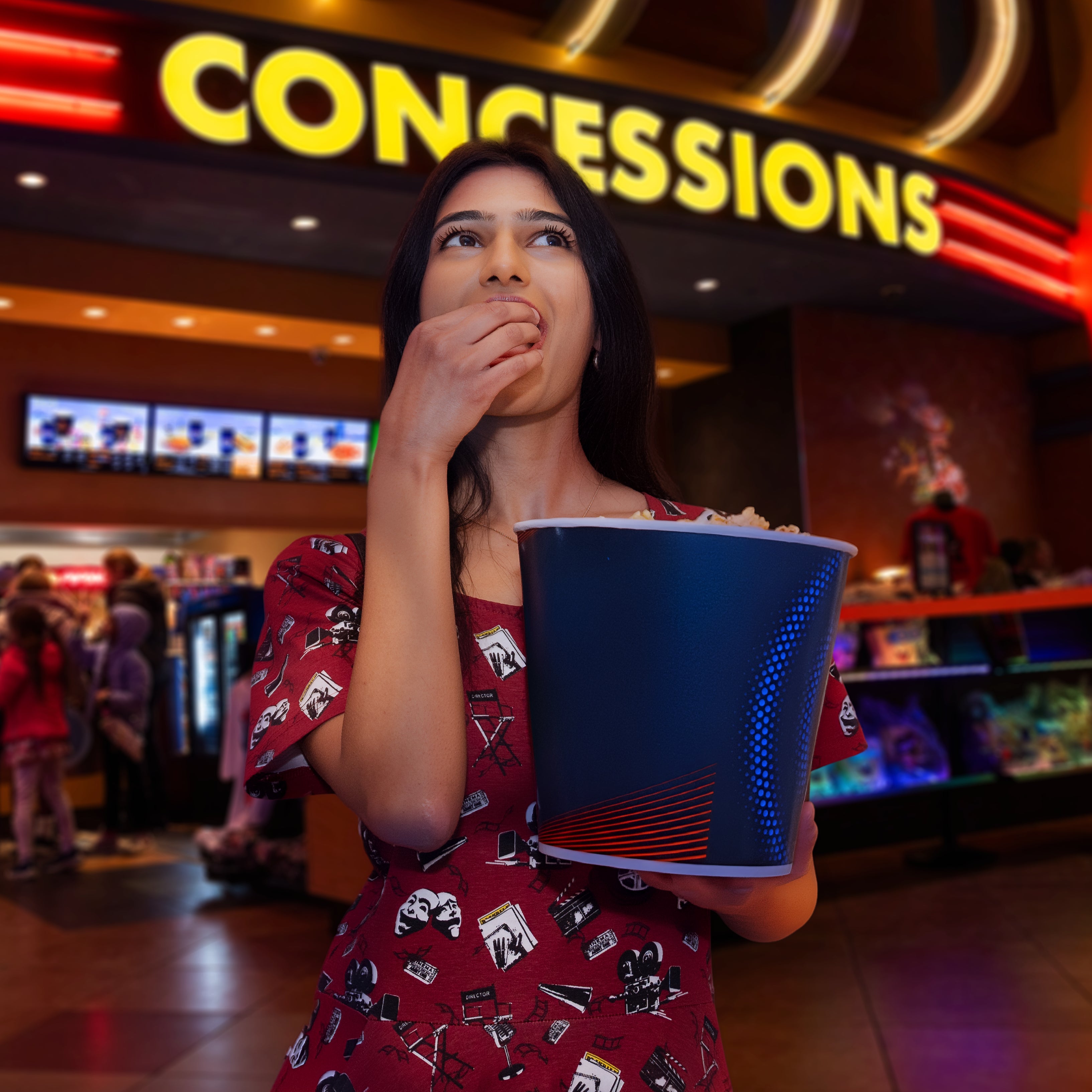 Lights, Camera, Fashion Twirl Dress
