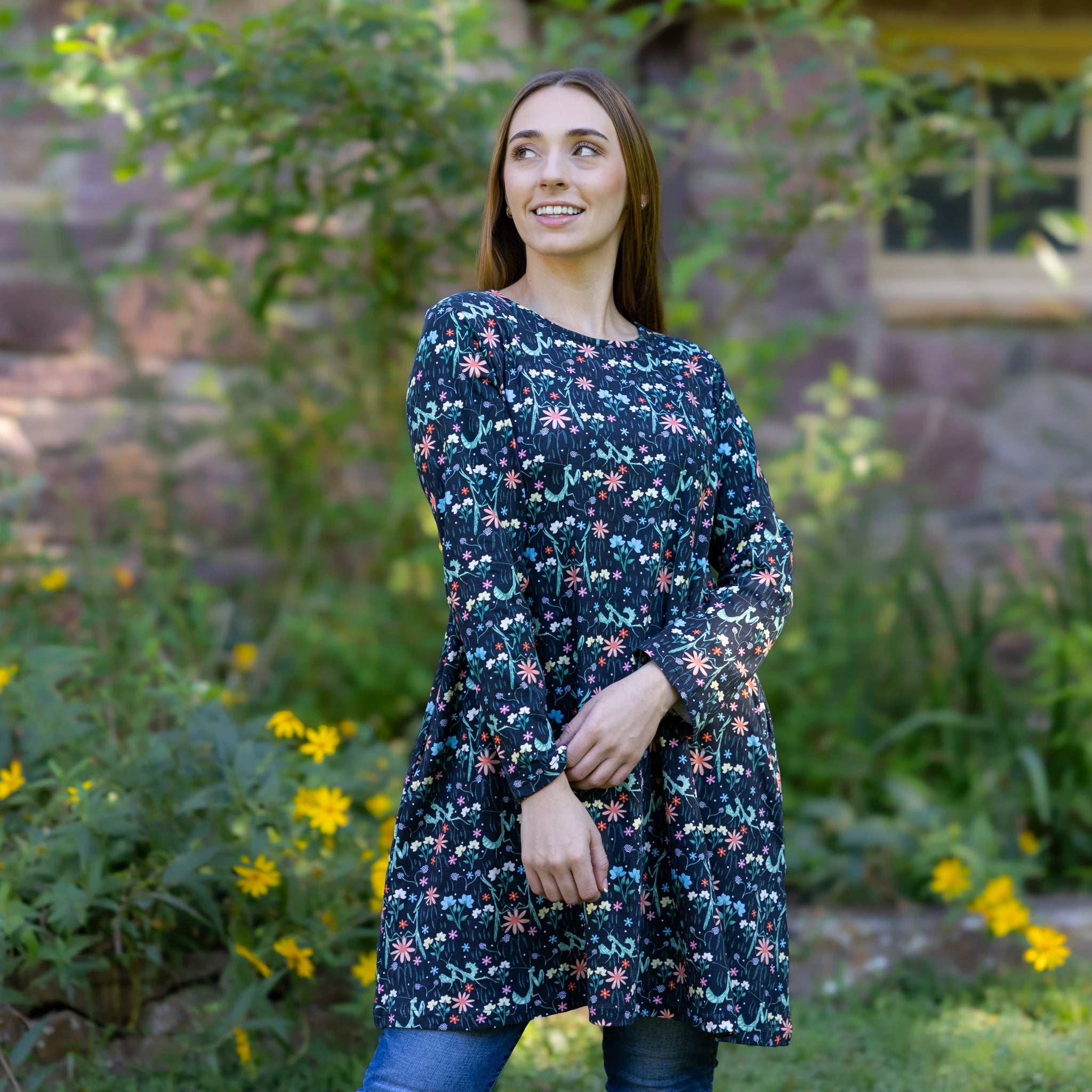 Mantis Long Sleeve Long Tunic