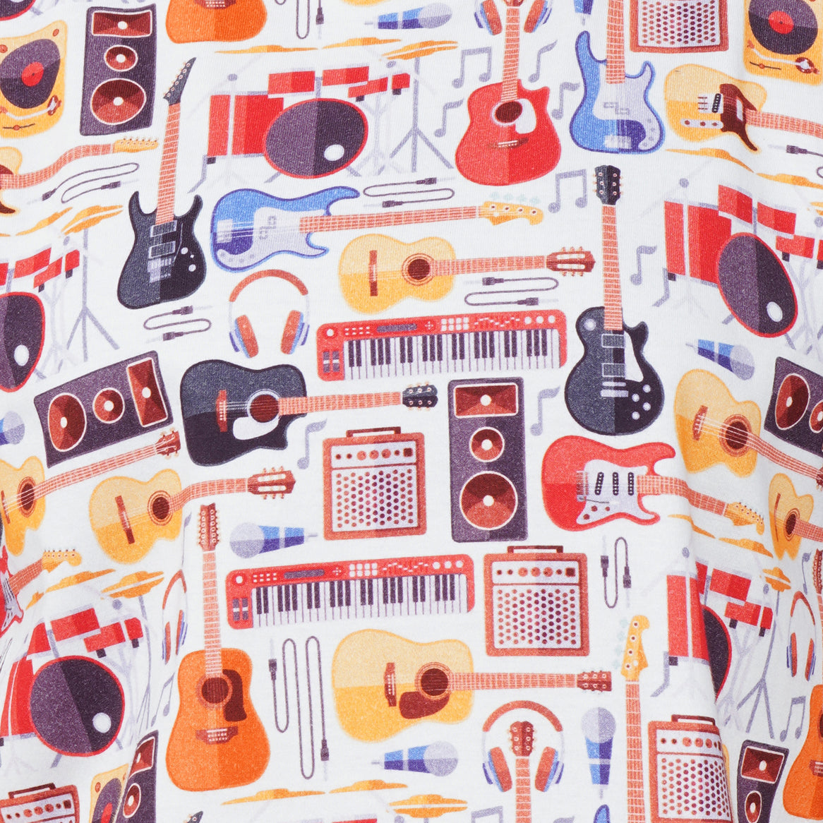 Musical Instruments Kids Leggings with Pockets