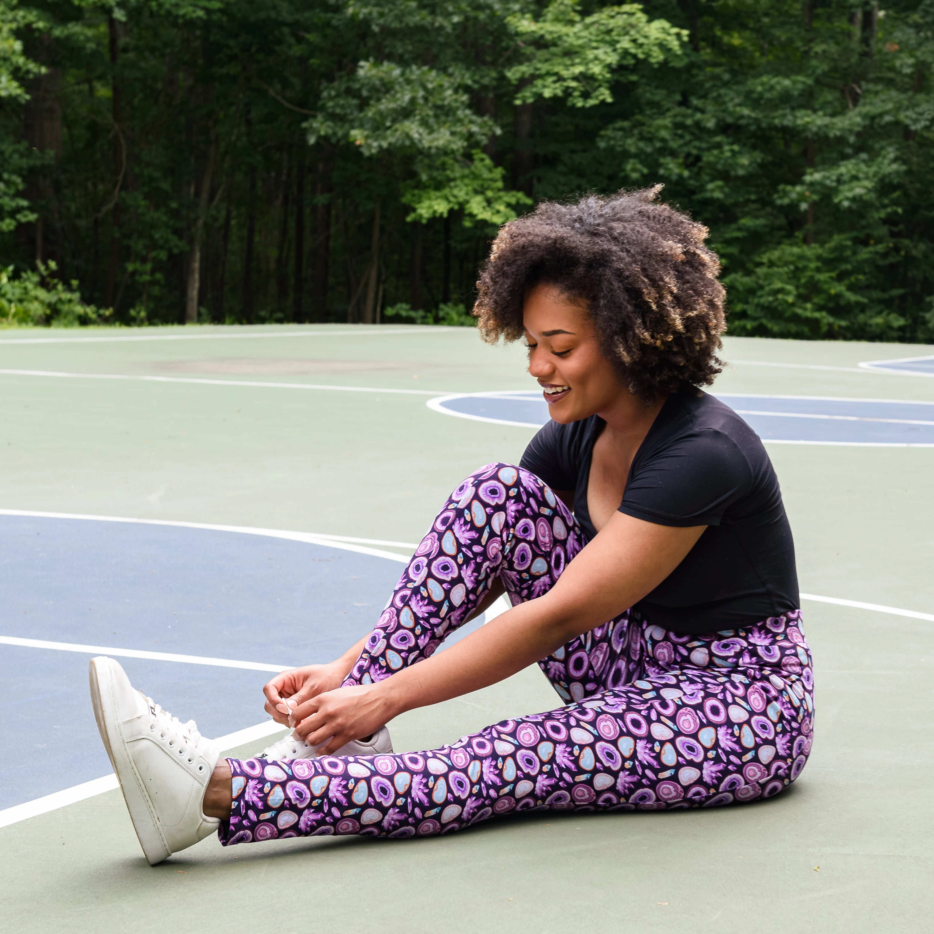 Mystic Minerals Adults Leggings with Pockets