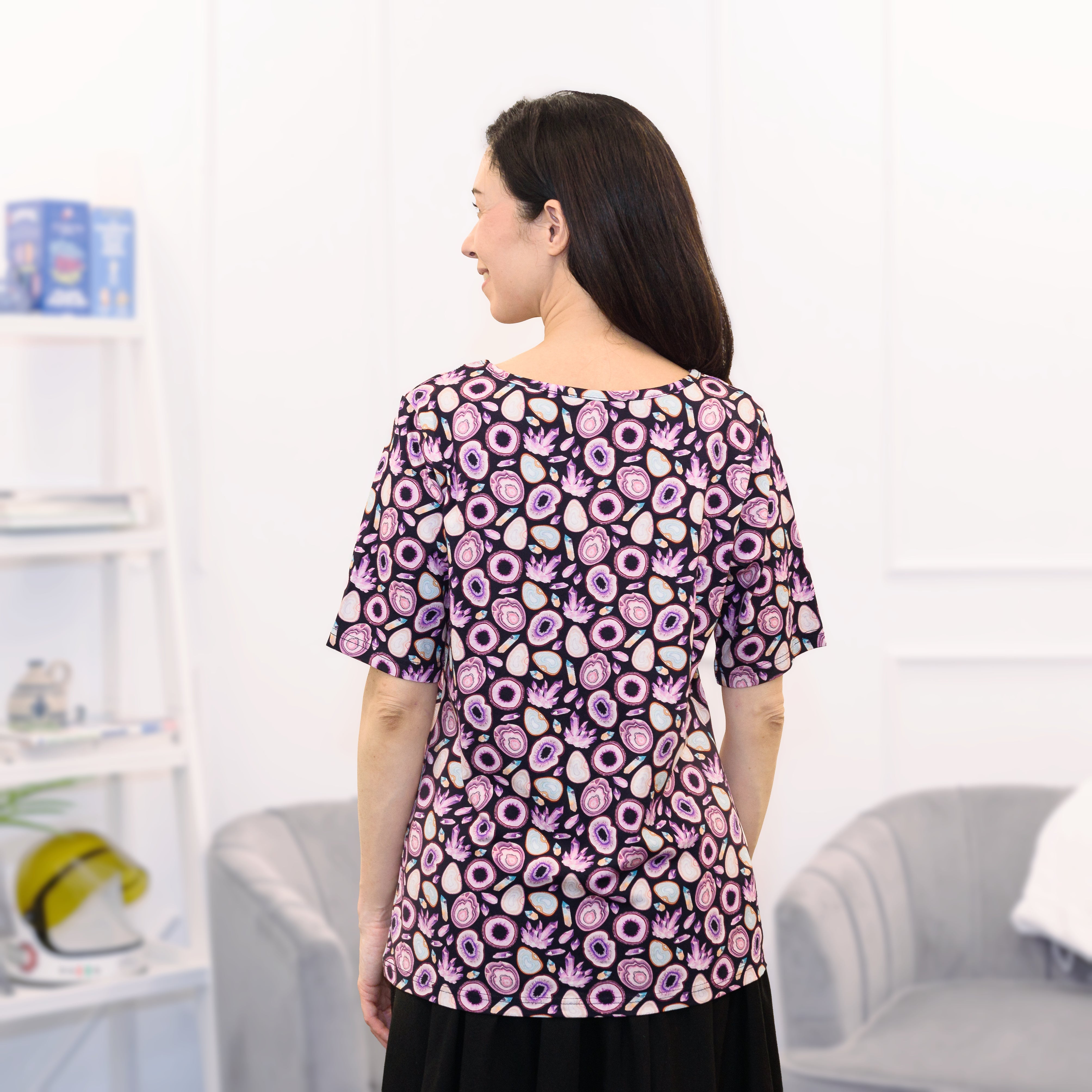 Mystic Minerals Tunic Top
