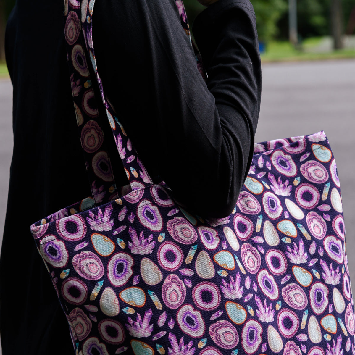 Mystic Minerals Tote Bag
