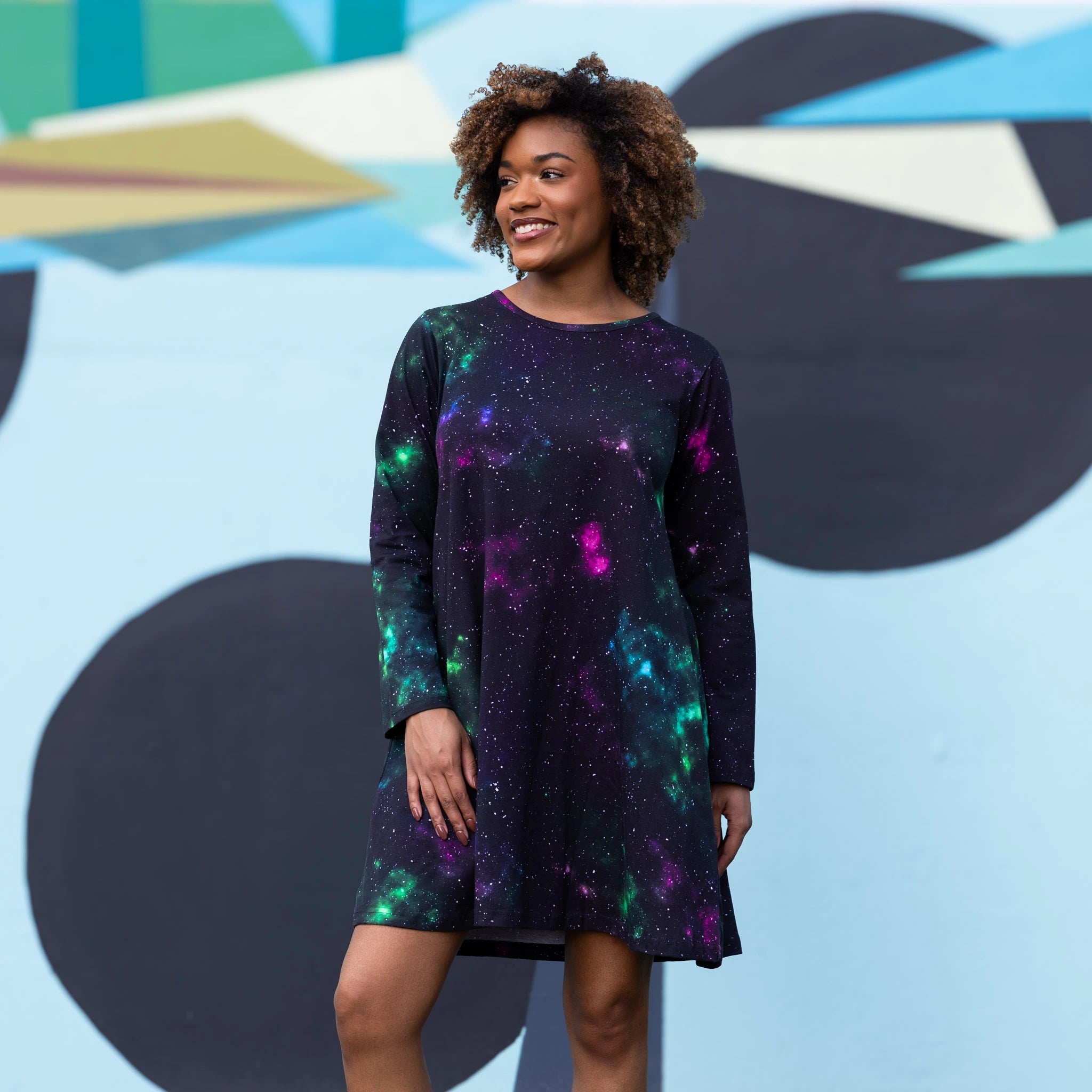 Nebula Long Sleeve Long Tunic