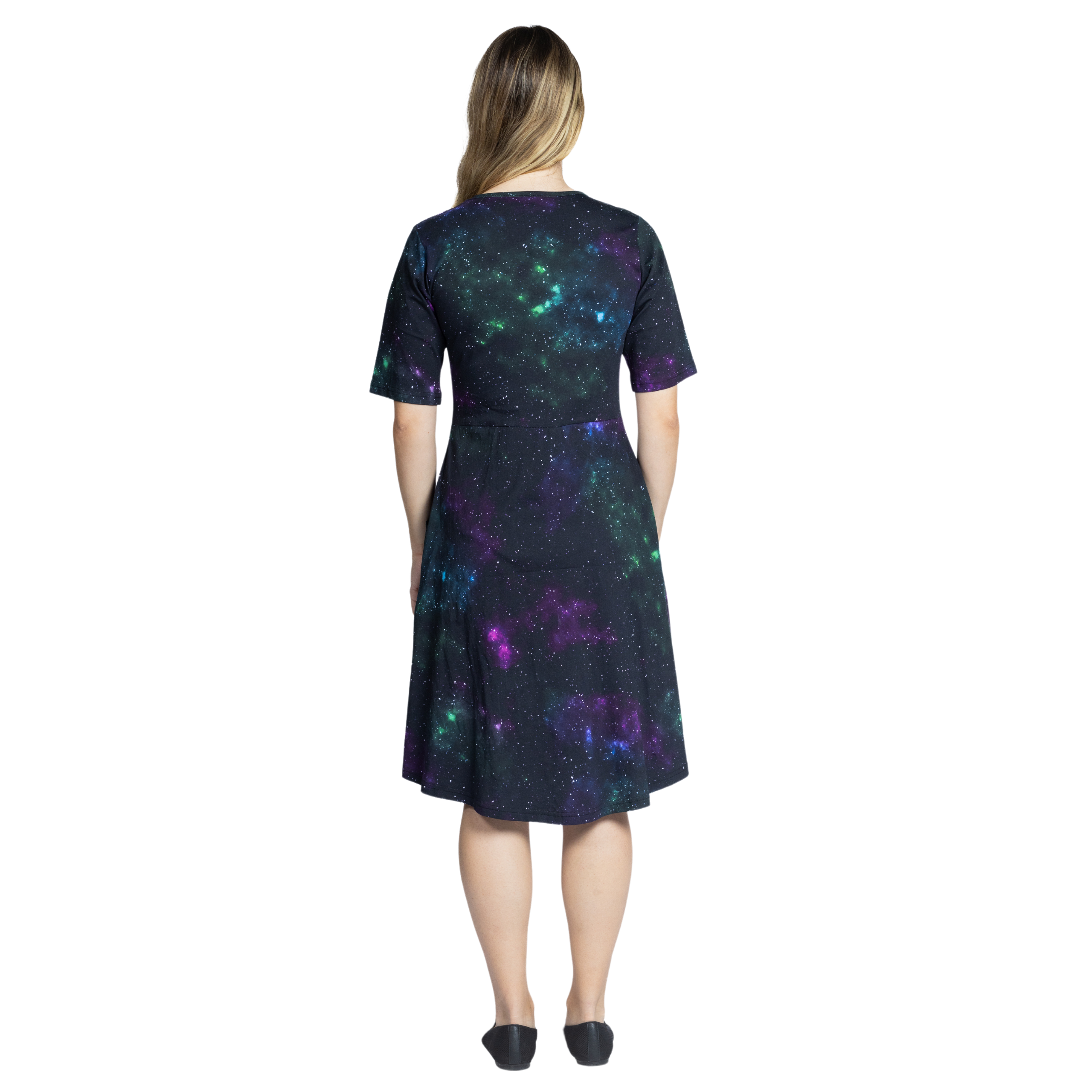 Nebula Fit & Flare Dress