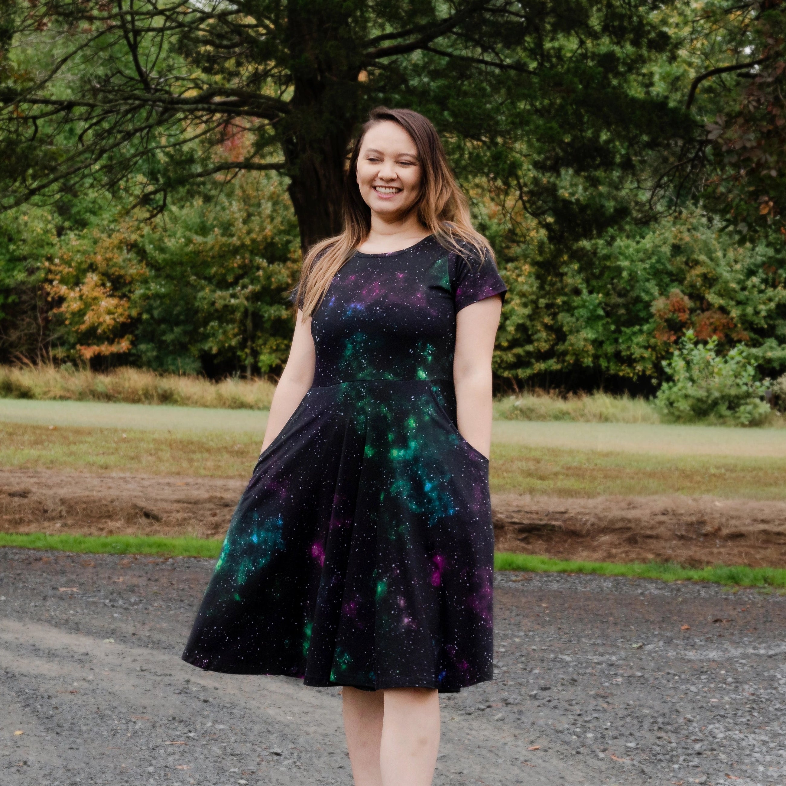 Nebula Petite Twirl Dress