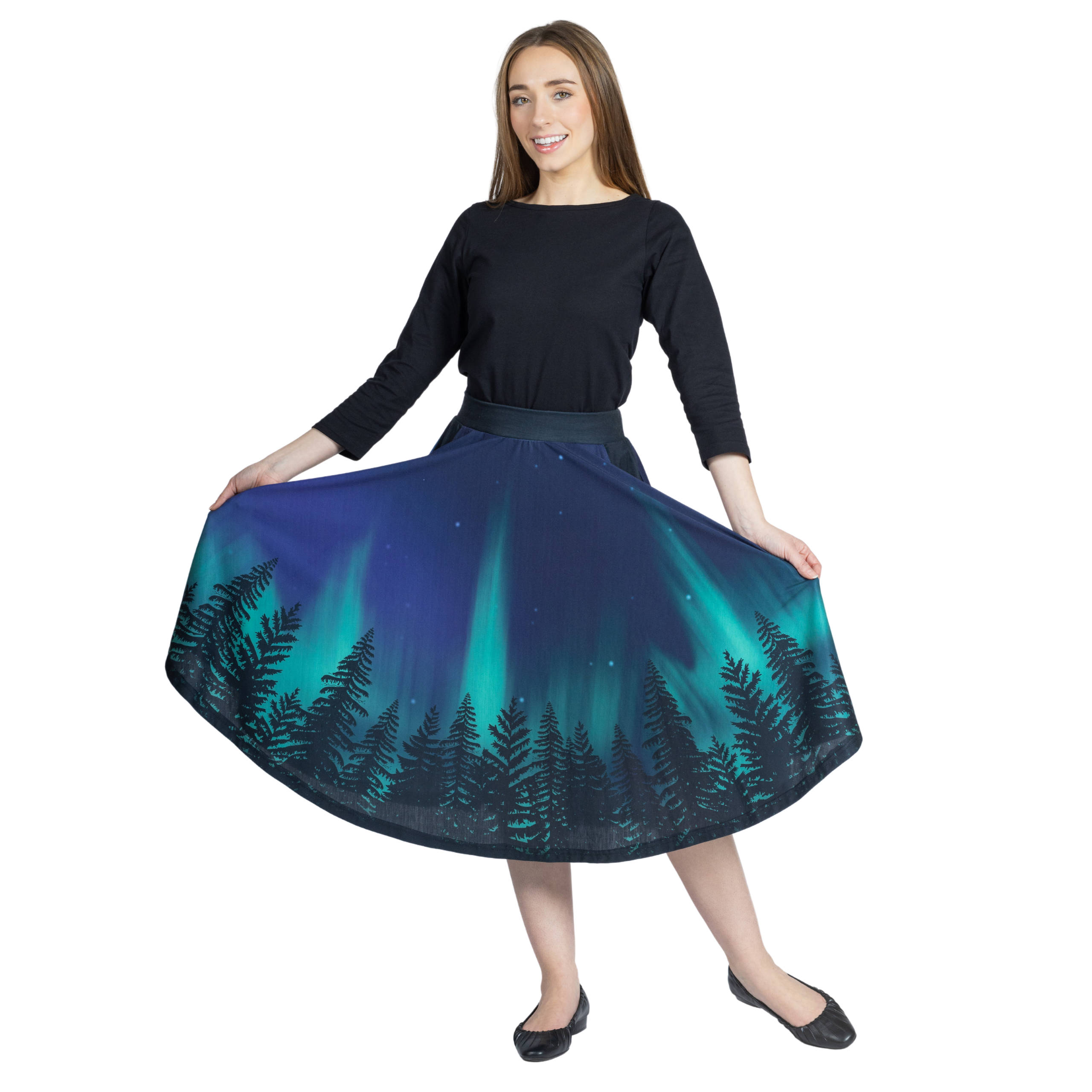 Northern Lights Twirl Skirt