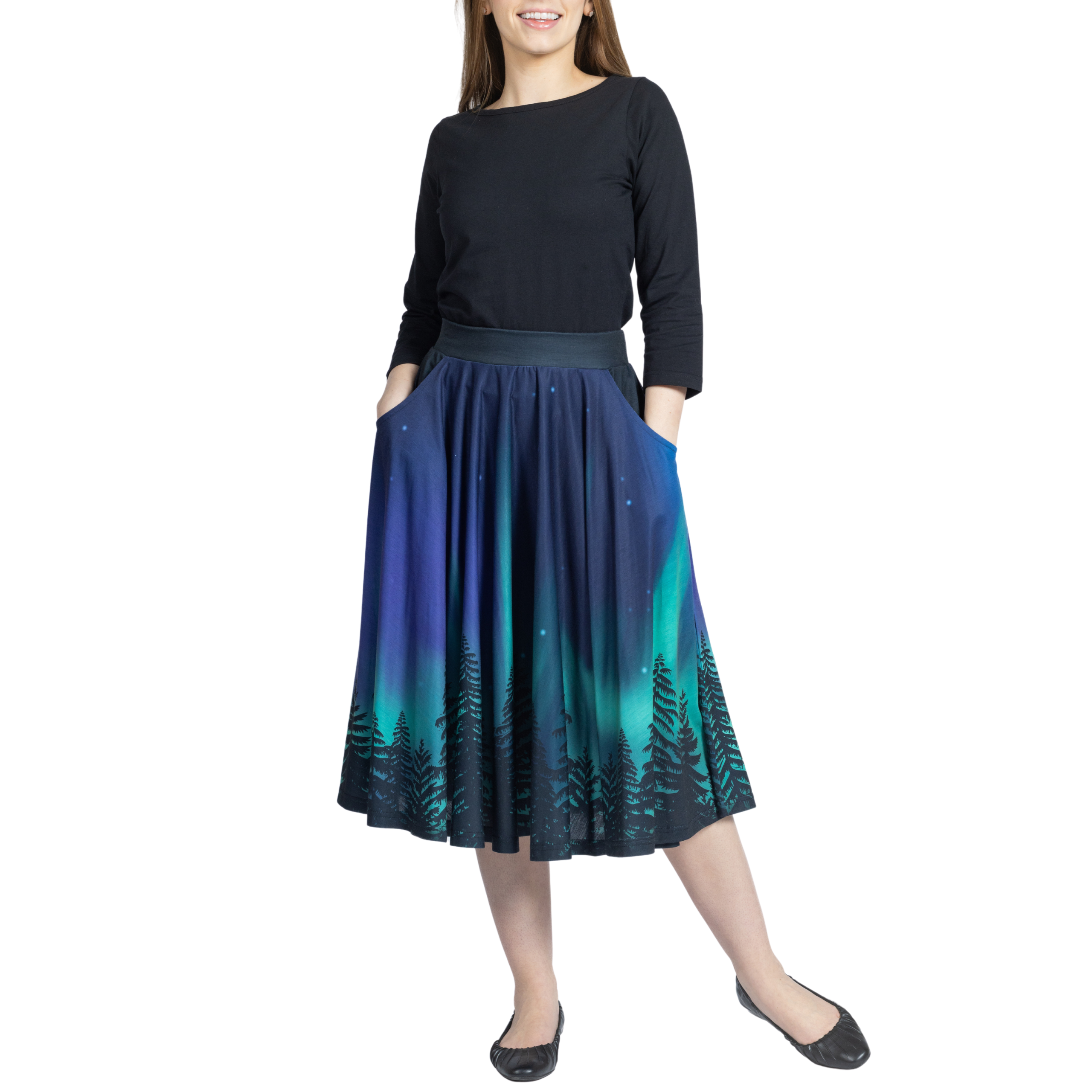 Northern Lights Twirl Skirt