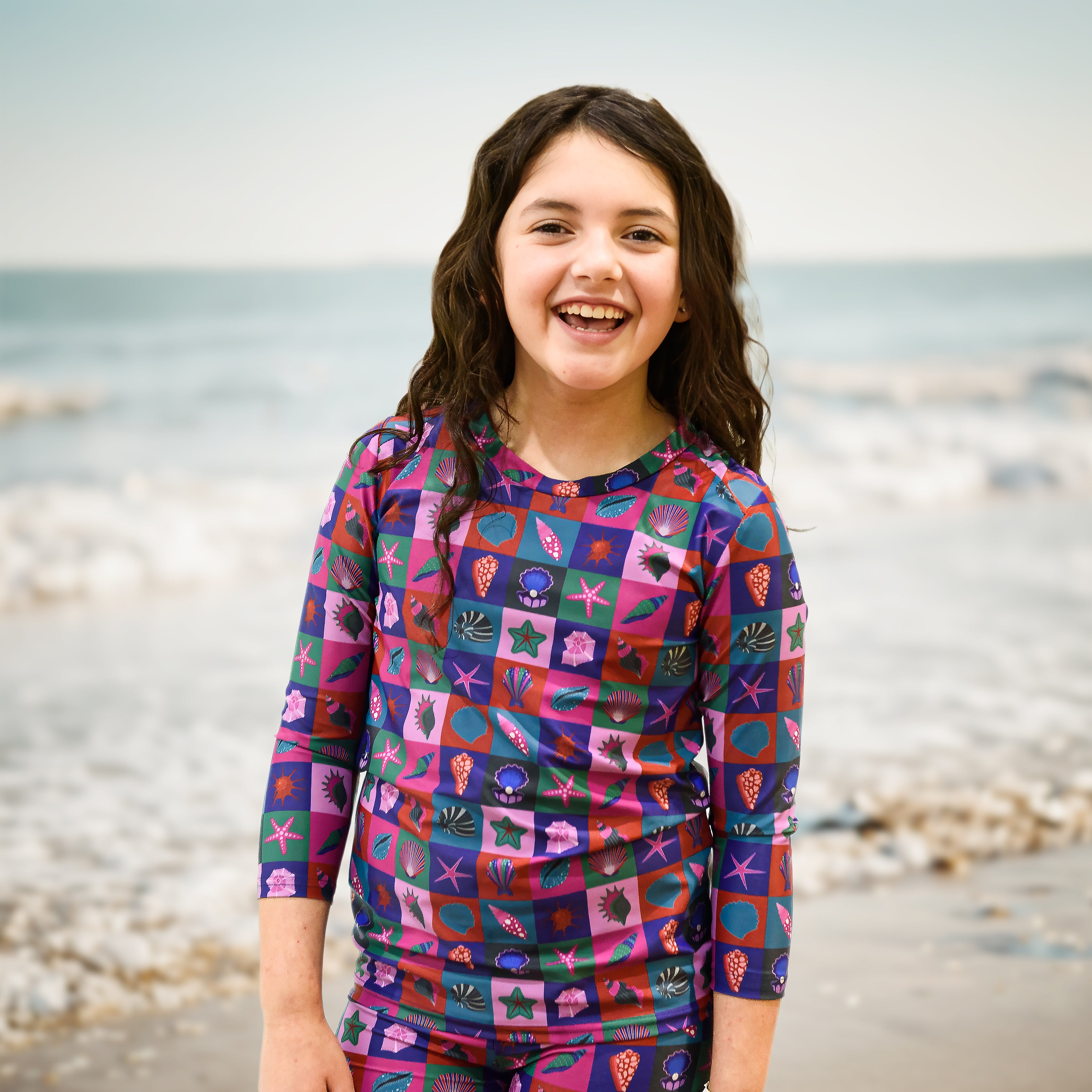 Ocean Treasures Kids Rash Guard