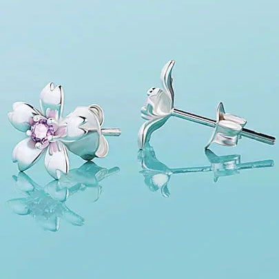 Blossom Sterling Silver Earrings