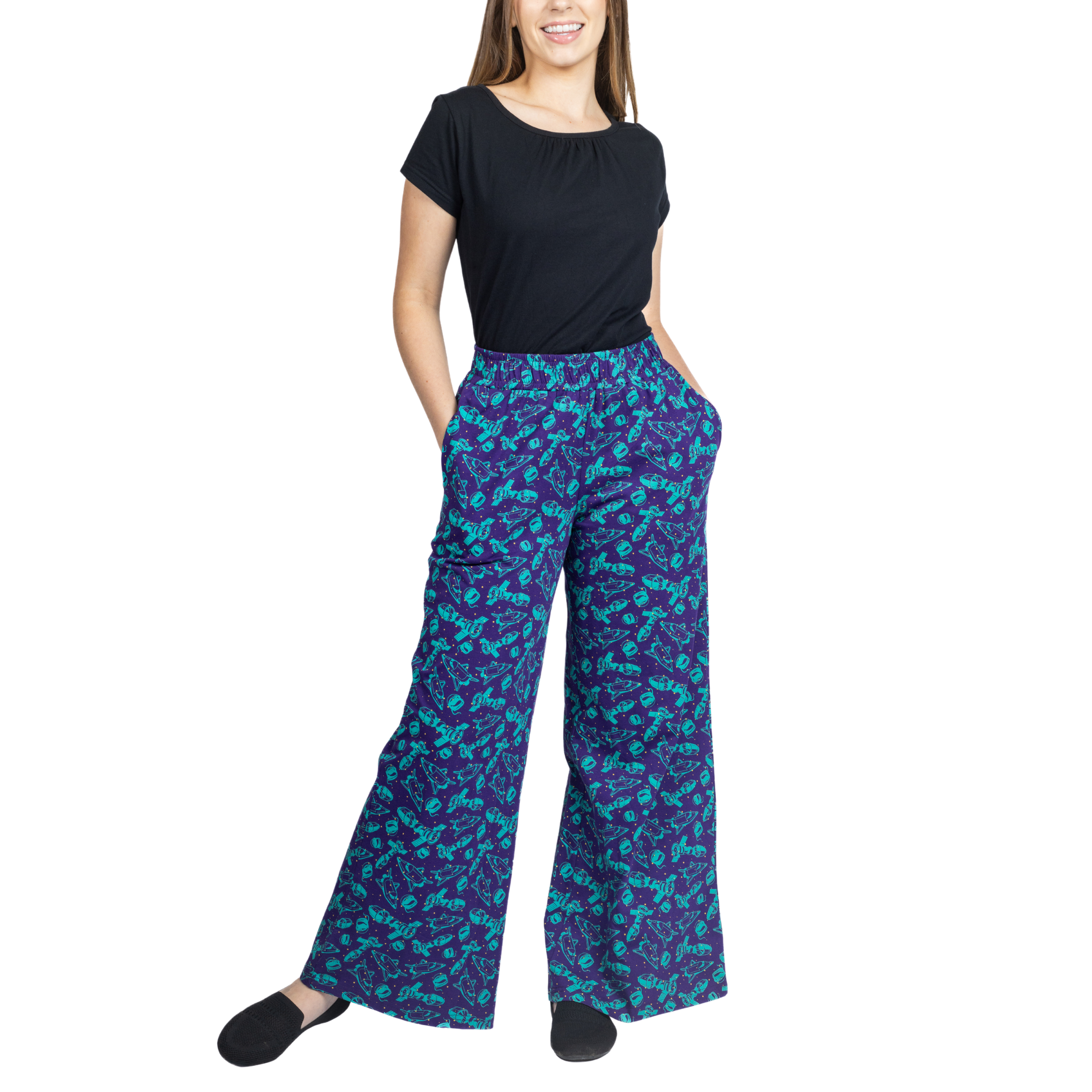 Outer Space Palazzo Pants