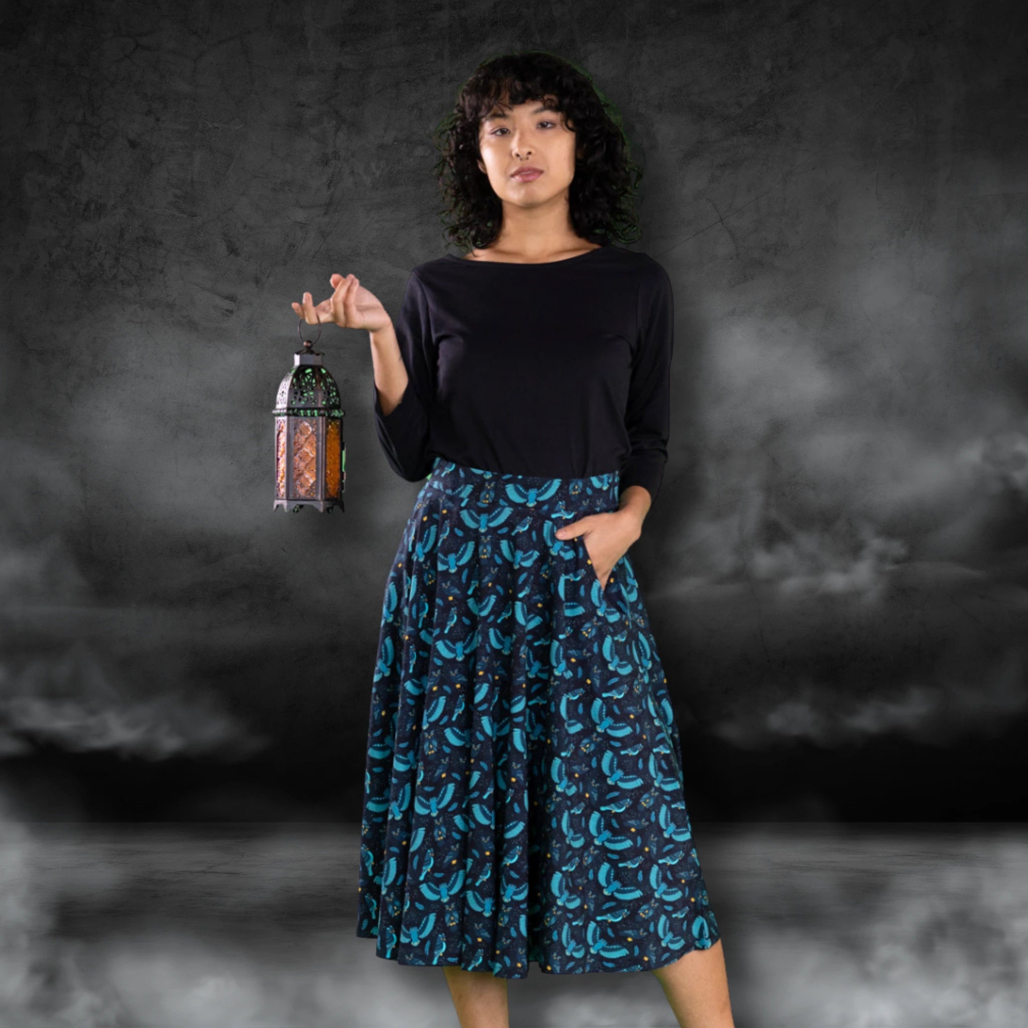 Starry Flight 3/4th Twirl Skirt