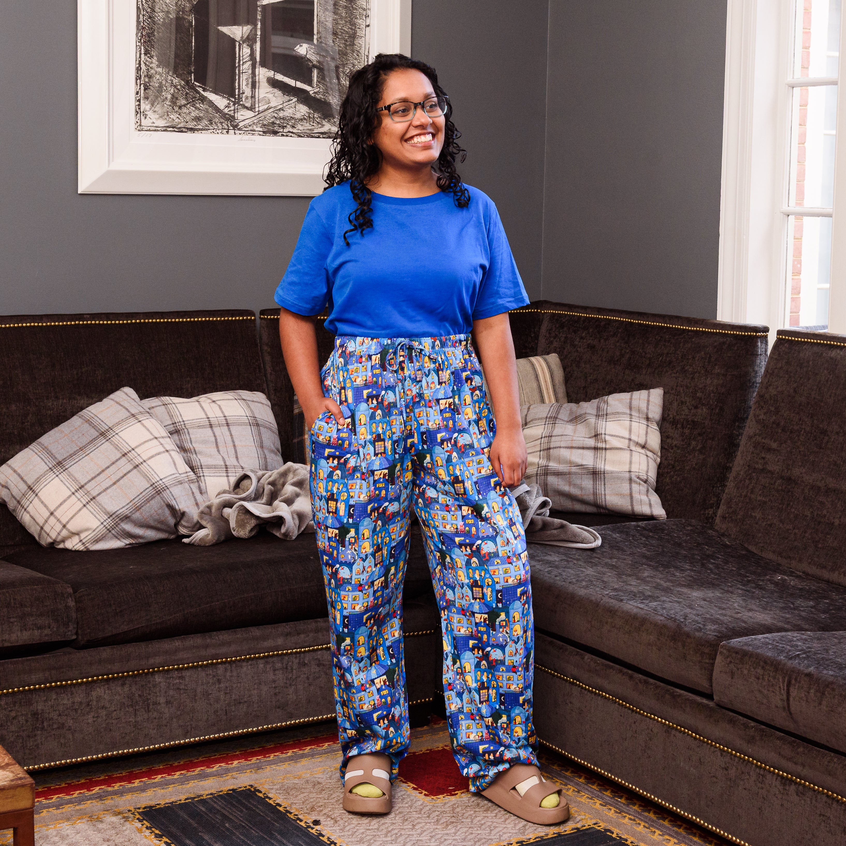 Party Animals Lounge Pants with Pockets