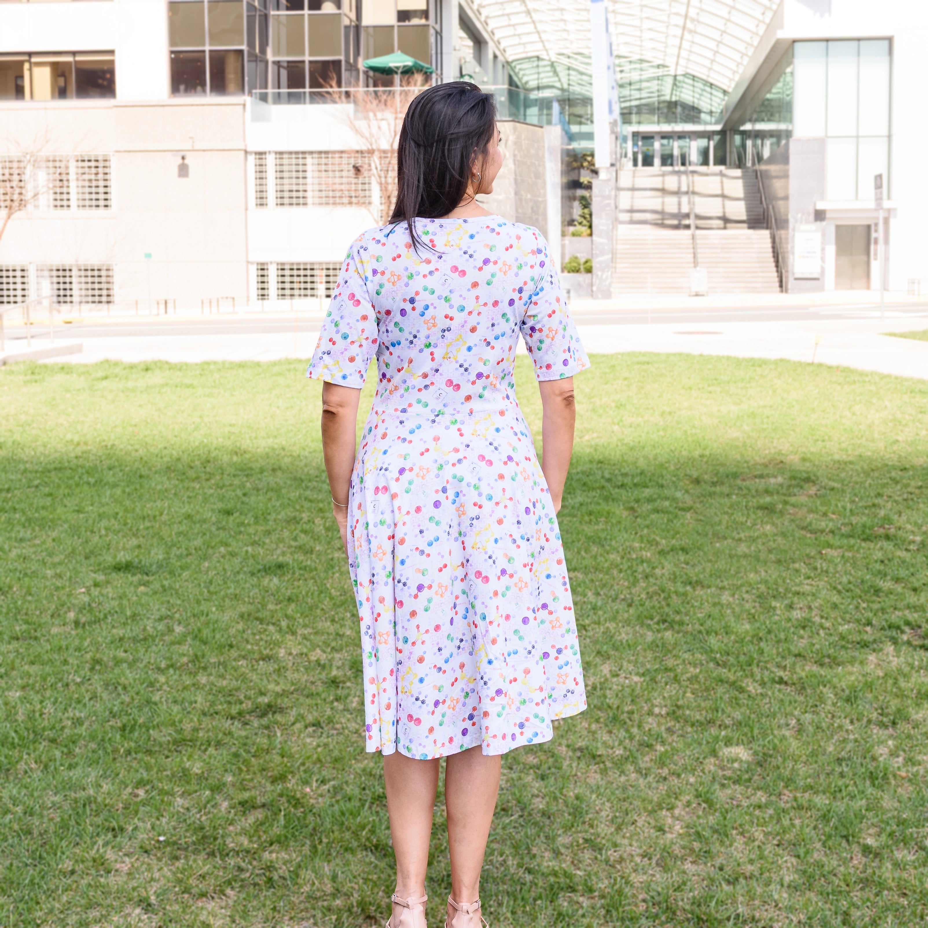 Pastelements Twirl Dress with Pockets