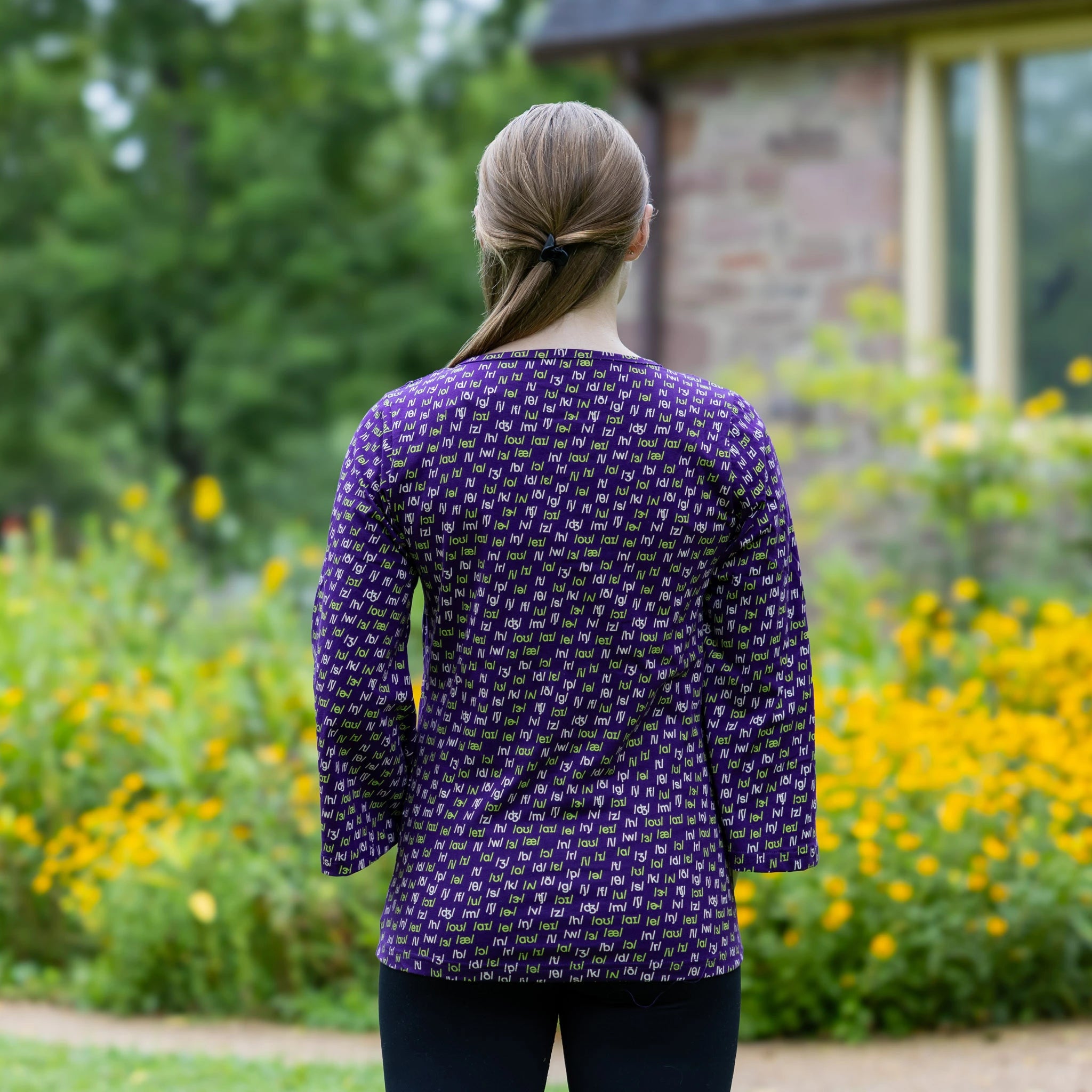 Phonetics Pleated Top