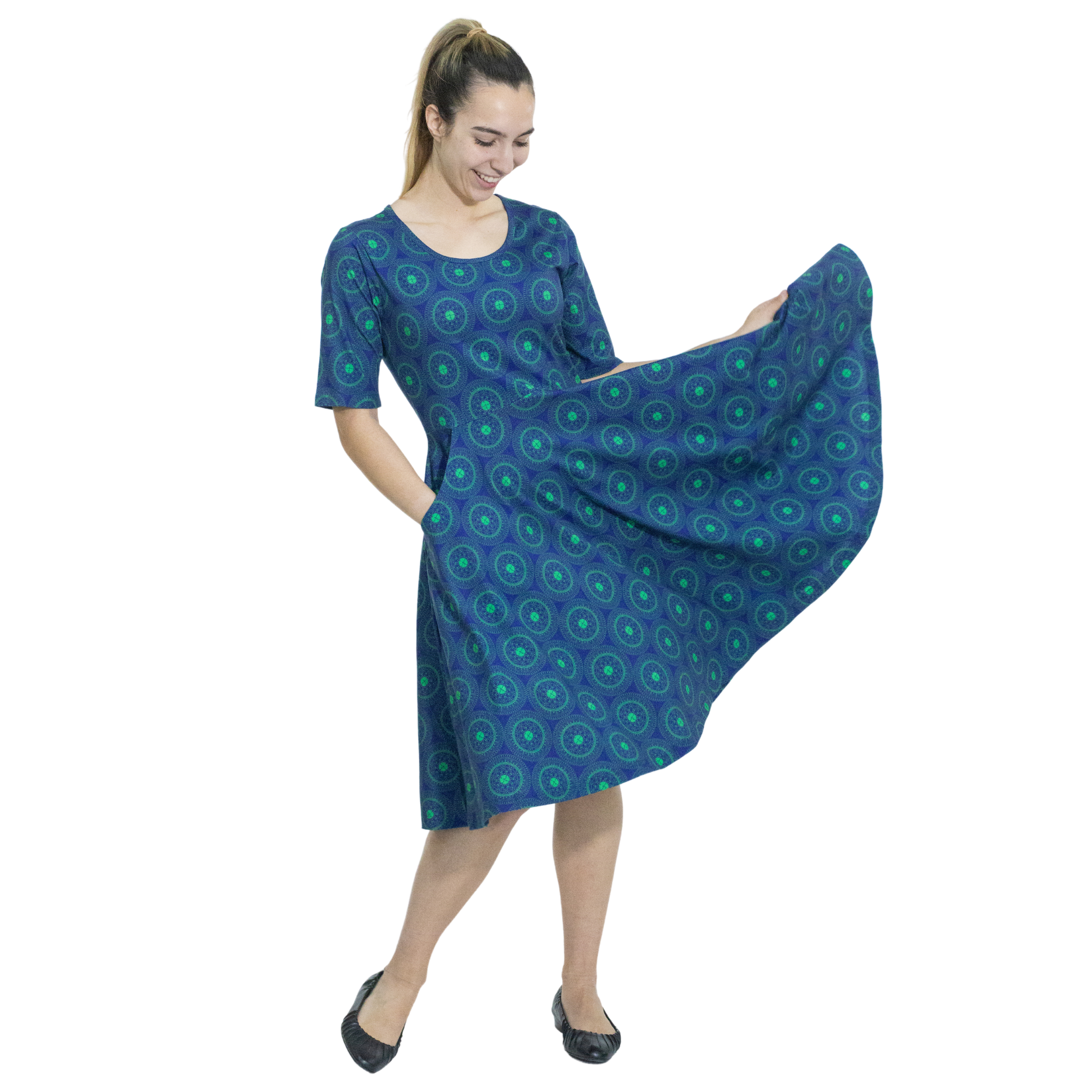 (Pre-order) Pi Mandala Twirl Dress