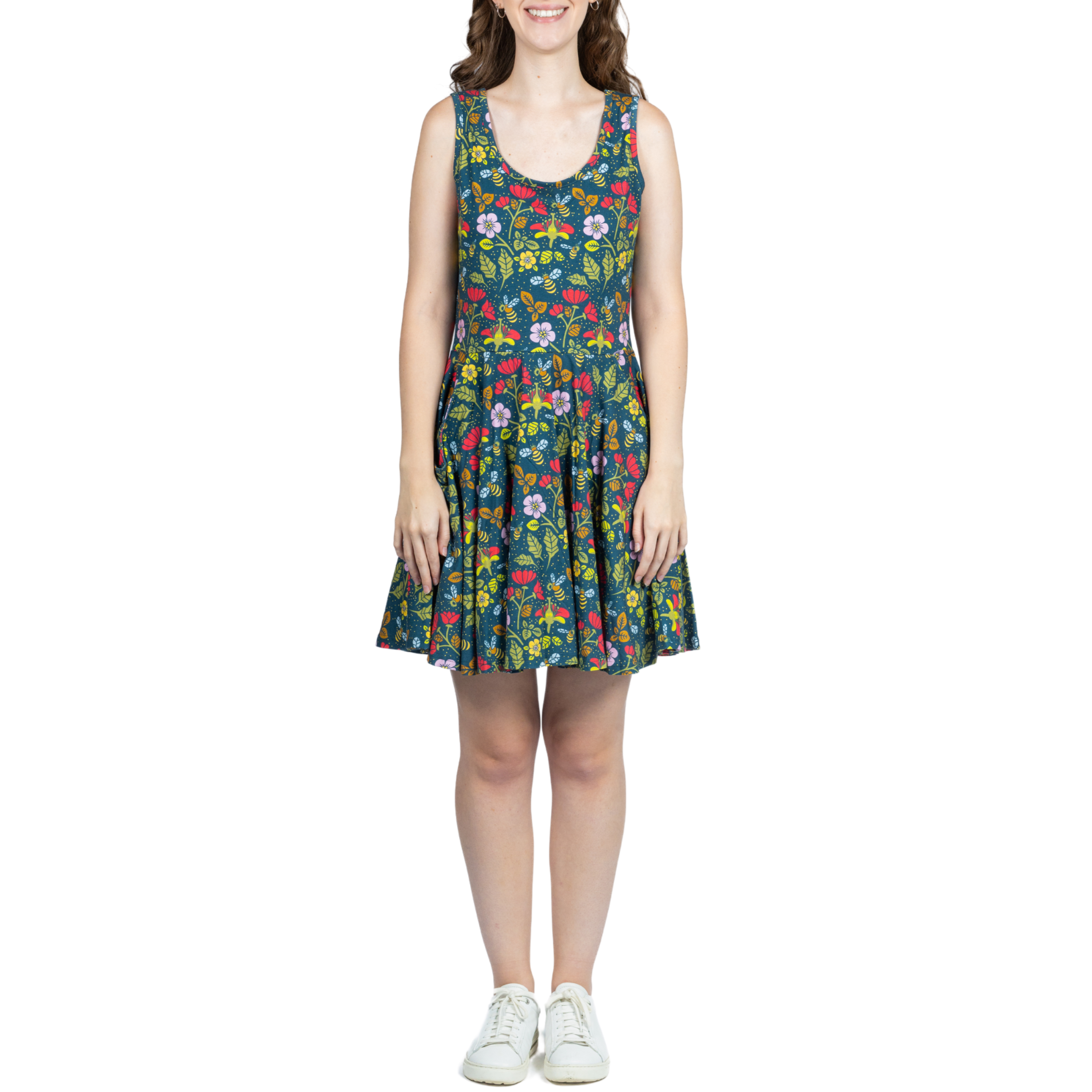 Pollinator Skater Dress